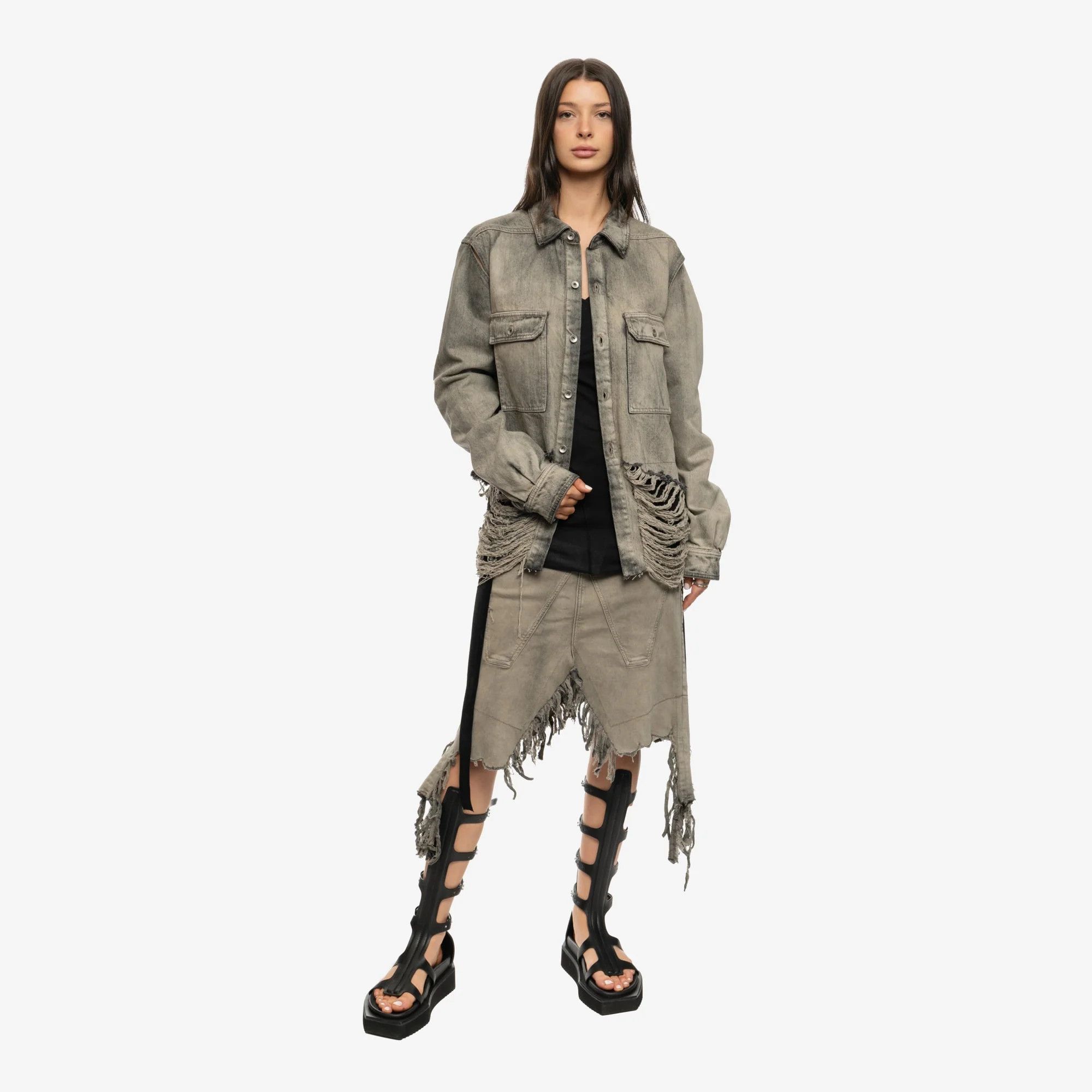 Rick Owens 💥TURBO CYCLOPS SPARTAN HIGH GLADIATOR SANDALS $3300 Size US 8 / EU 41 - 4 Thumbnail