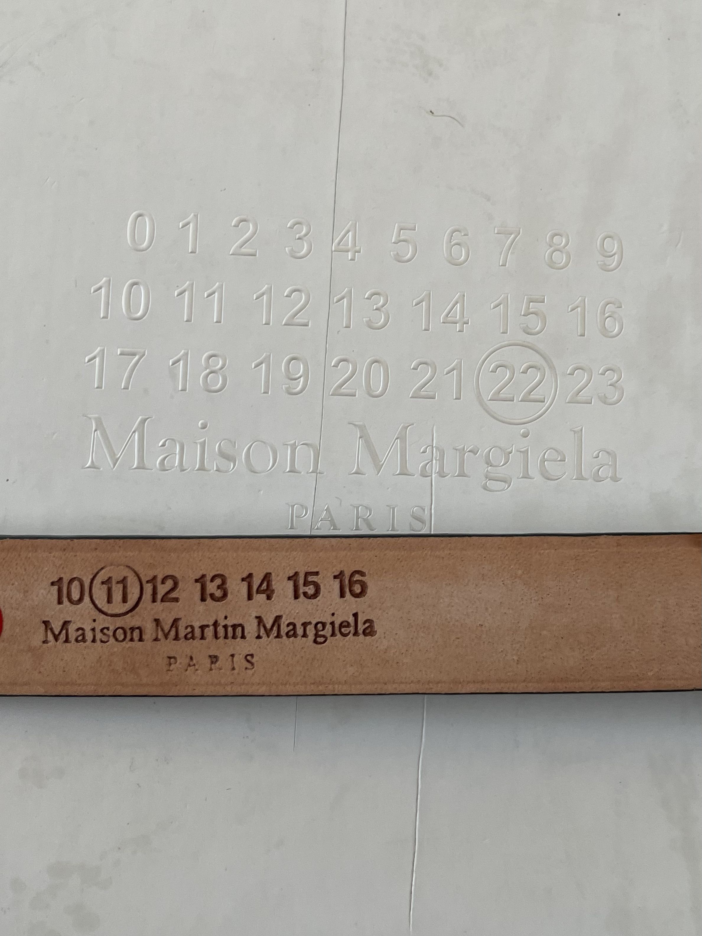 Maison Margiela Maison Margiela leather belt – Black, size 80 Size ONE SIZE - 4 Thumbnail