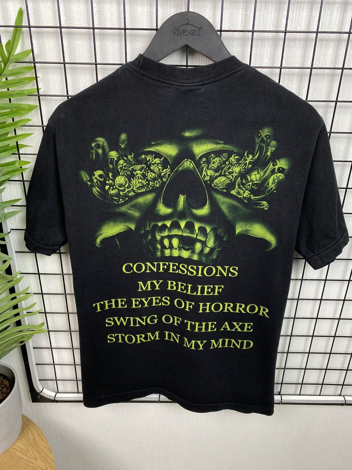 Band Tees × Vintage POSSESSED "THE EYES OF HORROR" vintage T shirt Tee Men L Size US L / EU 52-54 / 3 - 19 Thumbnail