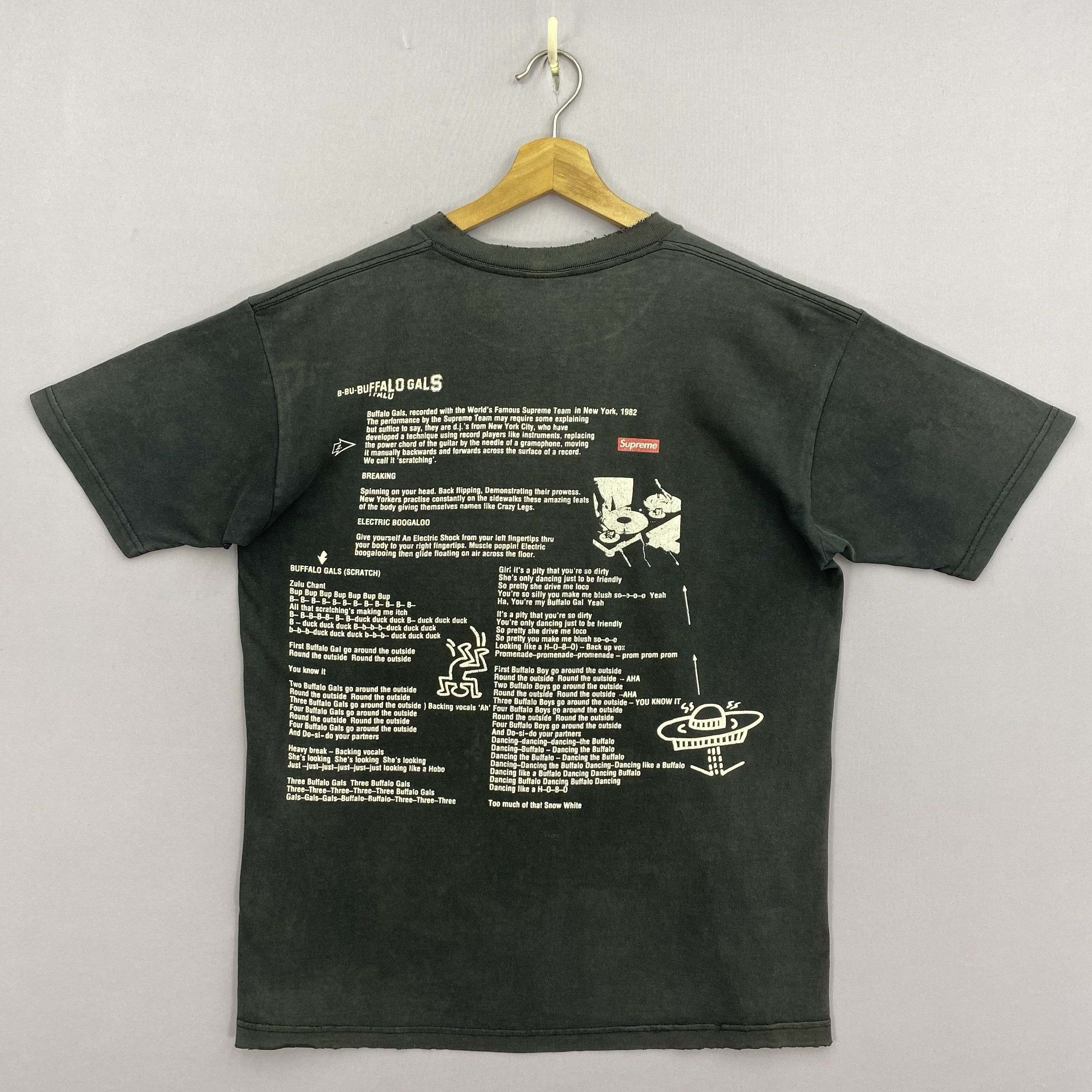 Supreme Vintage Supreme Buffalo Gals T-Shirt Ripped Crewneck Tee Size US M / EU 48-50 / 2 - 2 Thumbnail