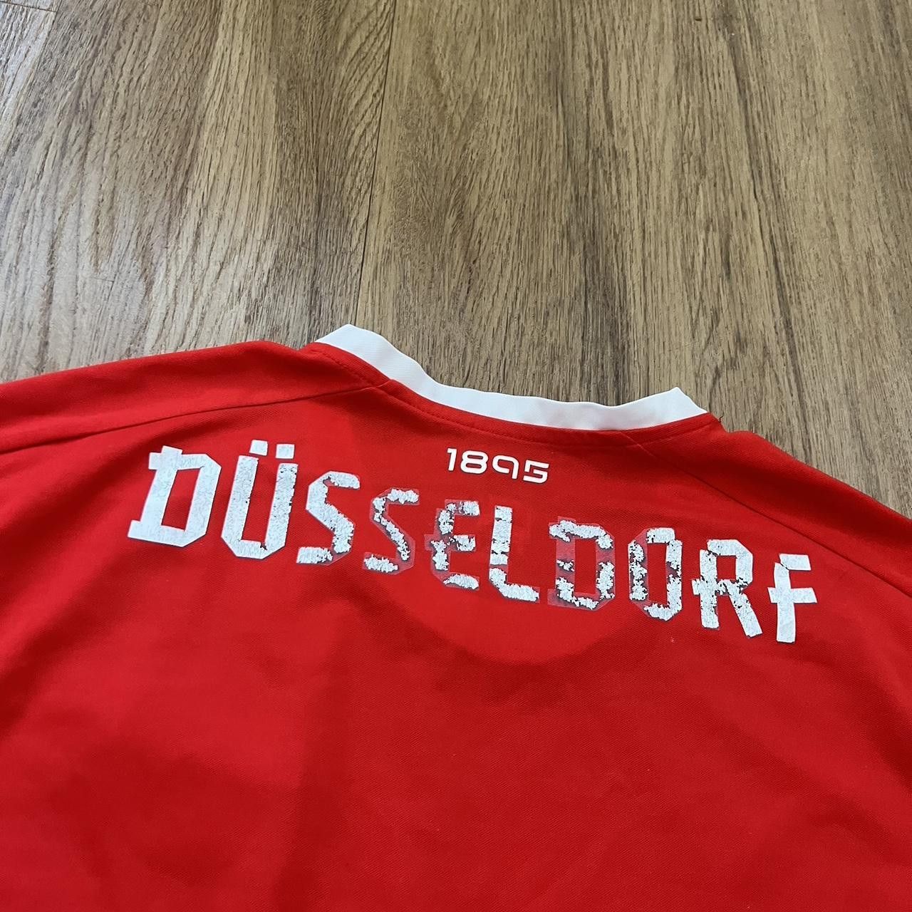 Puma Puma Dusseldorf home shirt 2012-13 red and white Size US XXL / EU 58 / 5 - 4 Thumbnail