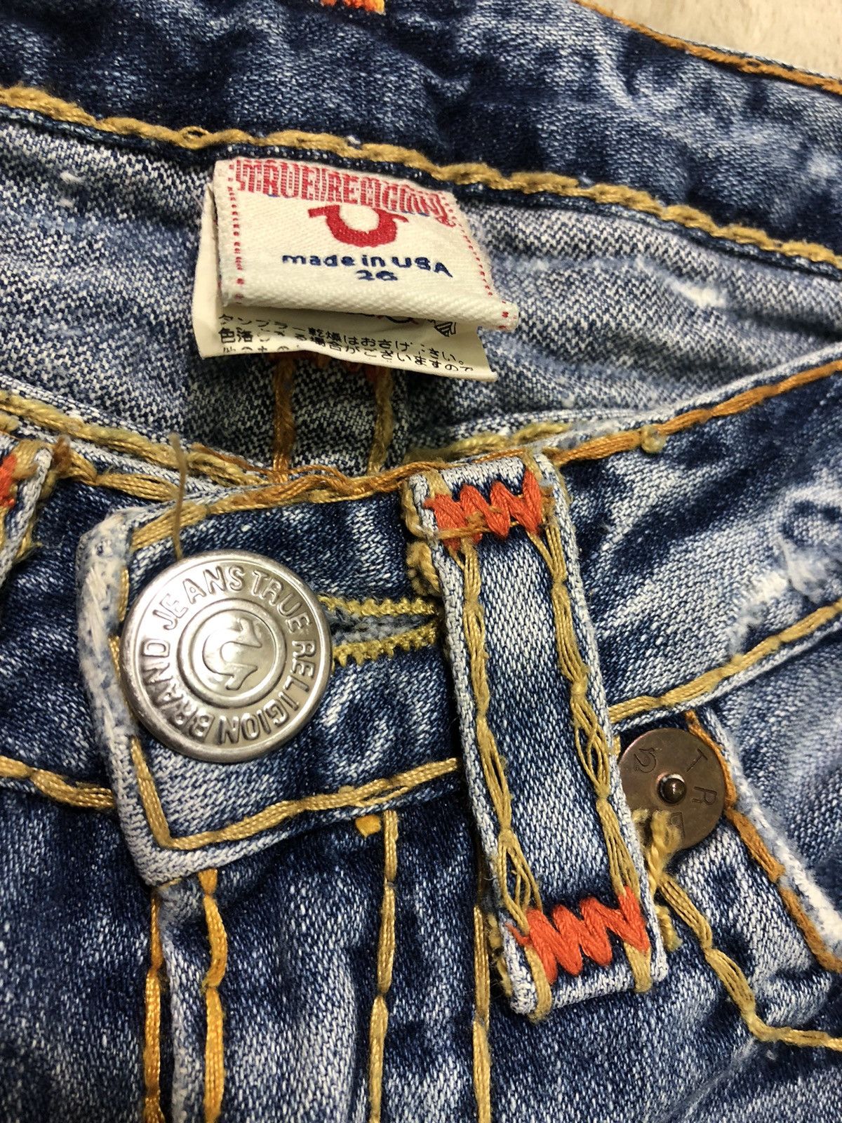 True Religion True Religion Joey Super T Denim Size US 30 / EU 46 - 9 Thumbnail