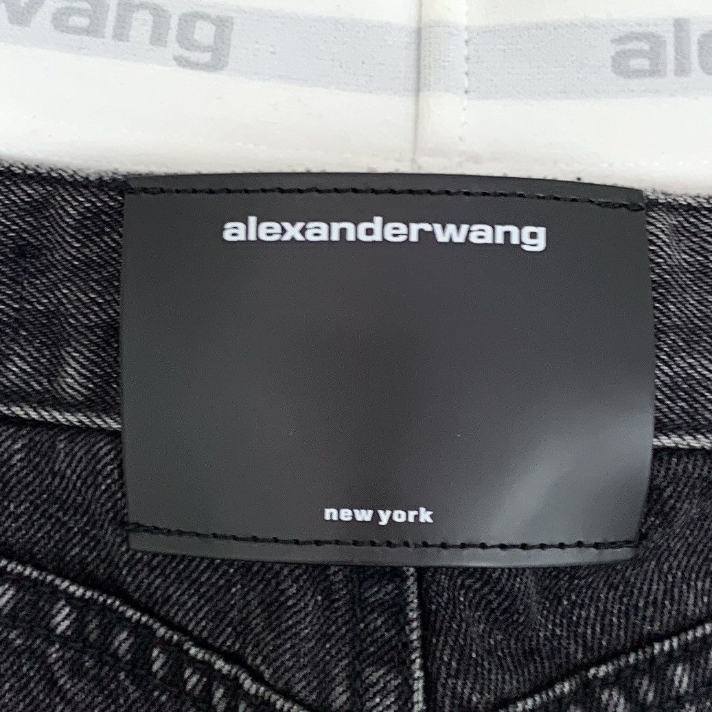 Alexander Wang Alexander Wang Black Tag Cotton Casual Fringe Shorts K26WX Size 24" / US 00 / IT 34 - 7 Thumbnail