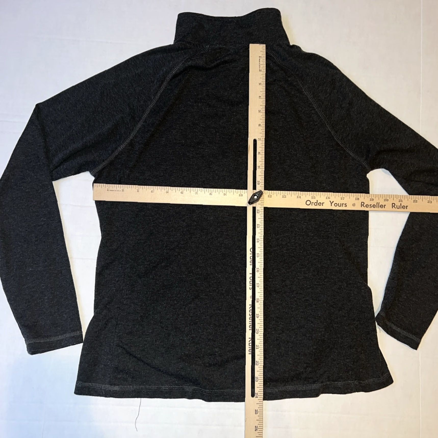 Logo 7 SpaceX Logo Sweatshirt Women’s M Gray L/S 1/2 Zip Pockets Astro Girl Space California Limited Edition All Seasons Modern Slim Knit Cotton Blend Size M / US 6-8 / IT 42-44 - 8 Thumbnail