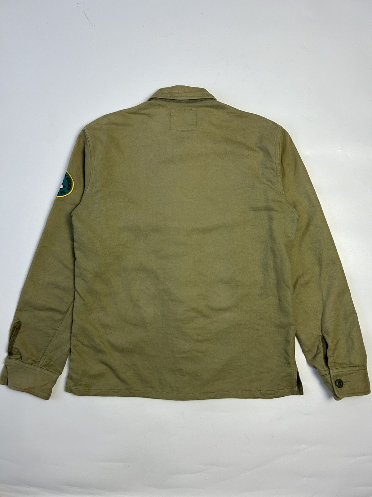 Beams Plus × Japanese Brand BEAMS HEART PLUS MILITARY STYLE PATCHES SHIRT Size US M / EU 48-50 / 2 - 6 Thumbnail