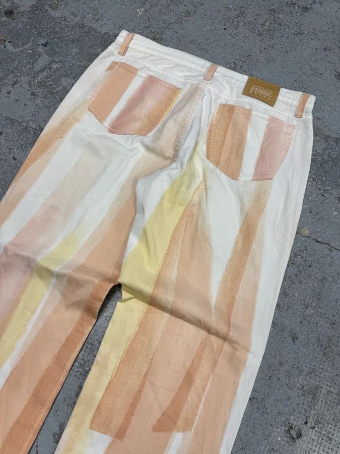 Gianfranco Ferre × Vintage 2000s Gianfranco Ferré Soft Pink Elevation Pants Size US 30 / EU 46 - 6 Thumbnail