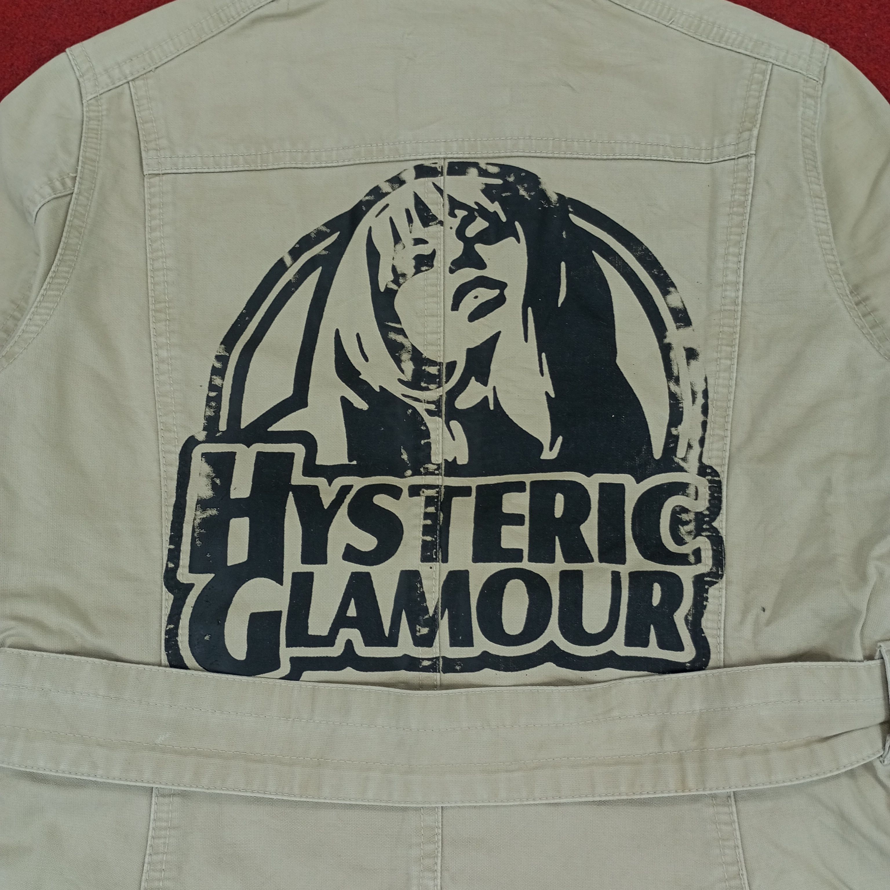 Hysteric Glamour × Japanese Brand × Vintage Hysteric Glamour Winter Style Custom Art Trench Jacket Size XS / US 0-2 / IT 36-38 - 2 Thumbnail