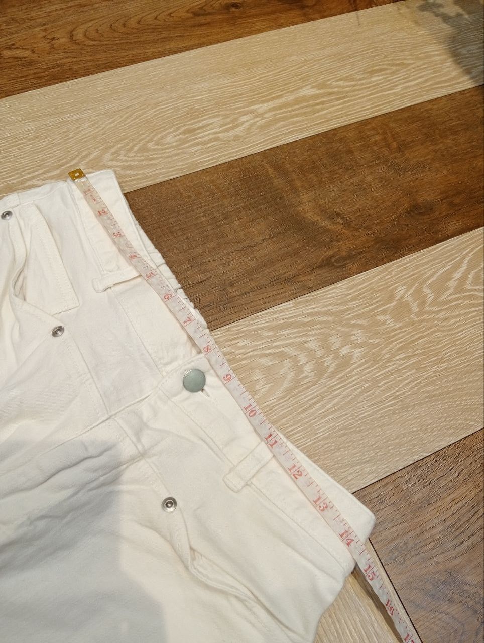 Issey Miyake ISSEY MIYAKE PLANTATION WHITE STRETCH PANTS Size 29" - 9 Thumbnail