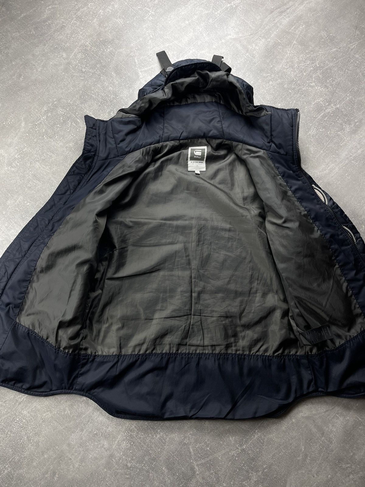 G-Star G Star RAW Quilted Straps Hooded Patches Jacket Padded Size US XL / EU 56 / 4 - 11 Thumbnail