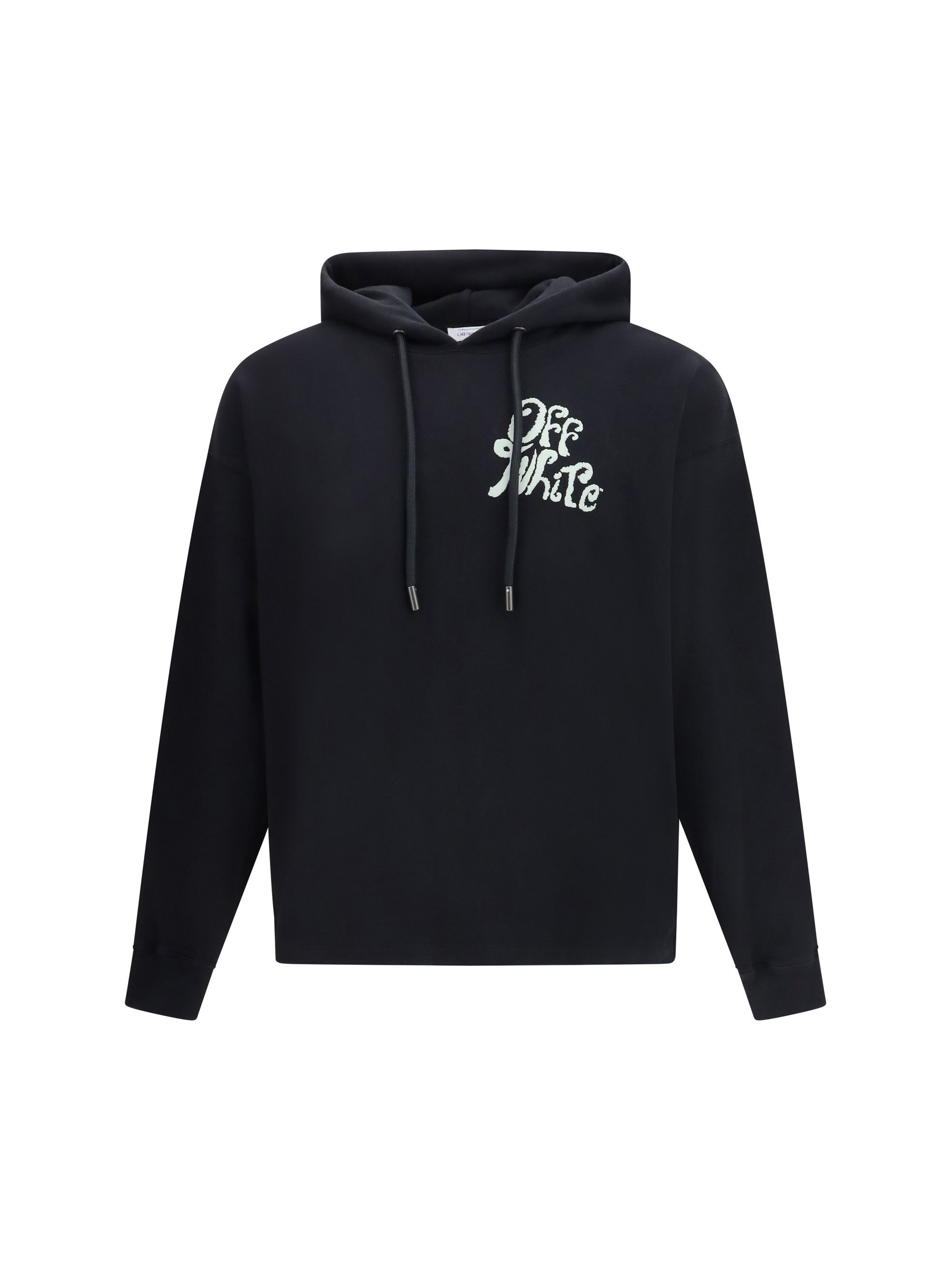 Off-White Cotton Hoodie Size US M / EU 48-50 / 2 - 1 Thumbnail