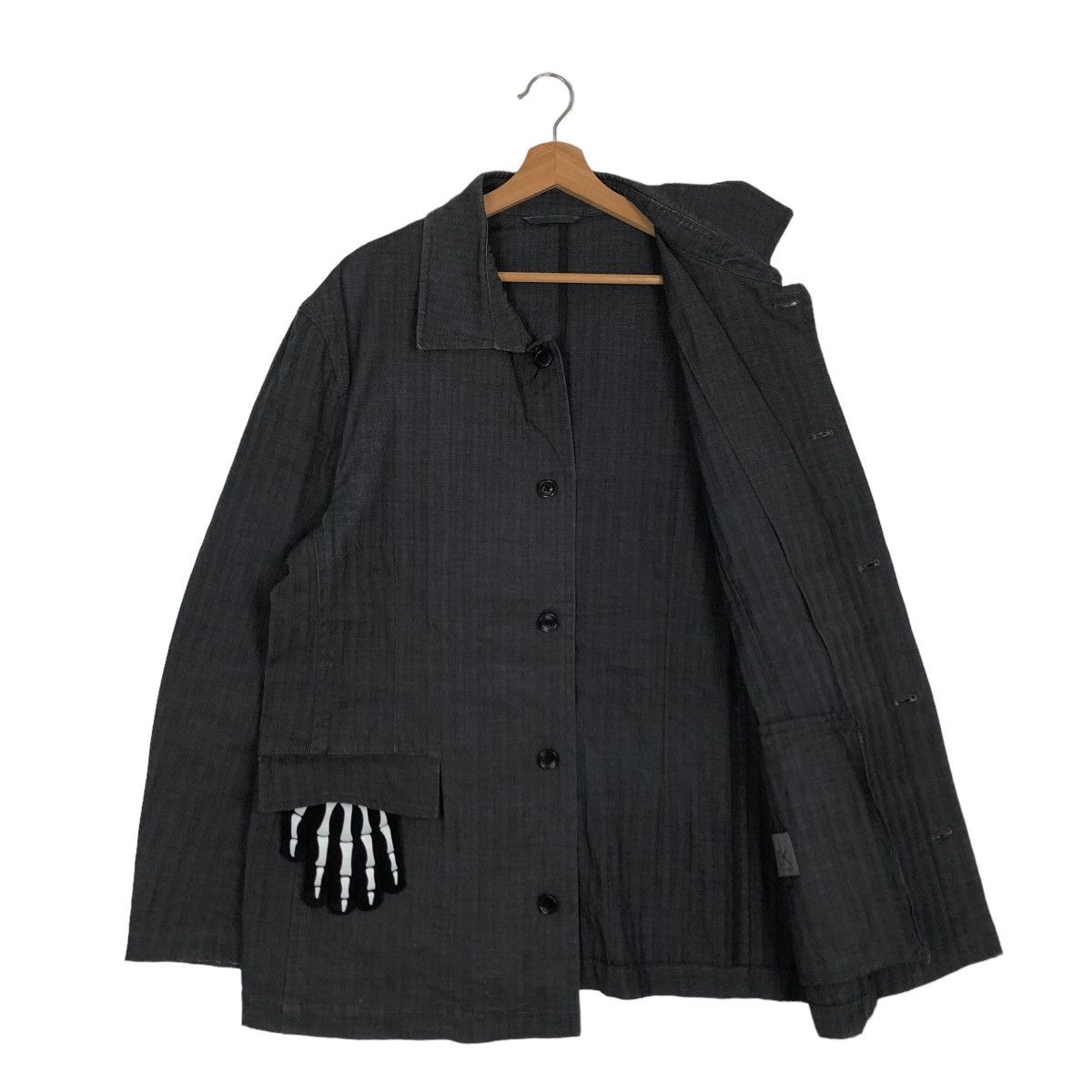 Japanese Brand 🔥VINTAGE HIKORY CHORE JACKET CK JAPAN ISSEY MIYAKE Size US L / EU 52-54 / 3 - 8 Thumbnail