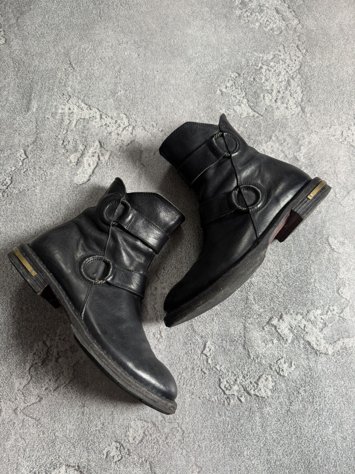 MoMA MOMA 38size Leather Avantgarde shoes boots ankle western LGB Size US 8 / IT 38 - 4 Thumbnail