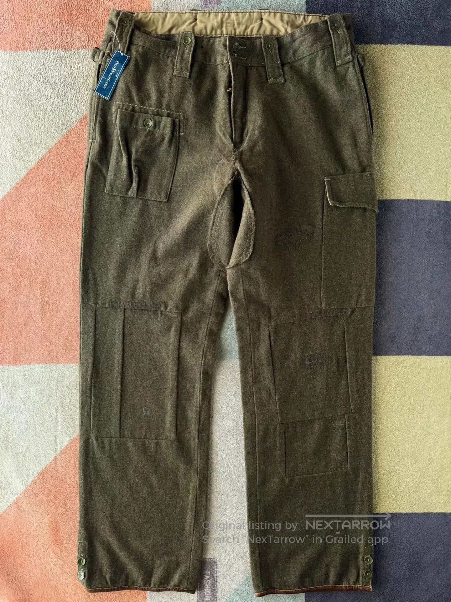 Polo Ralph Lauren Ralph Lauren Wool Cargo Pants. Size US 29 - 1 Thumbnail