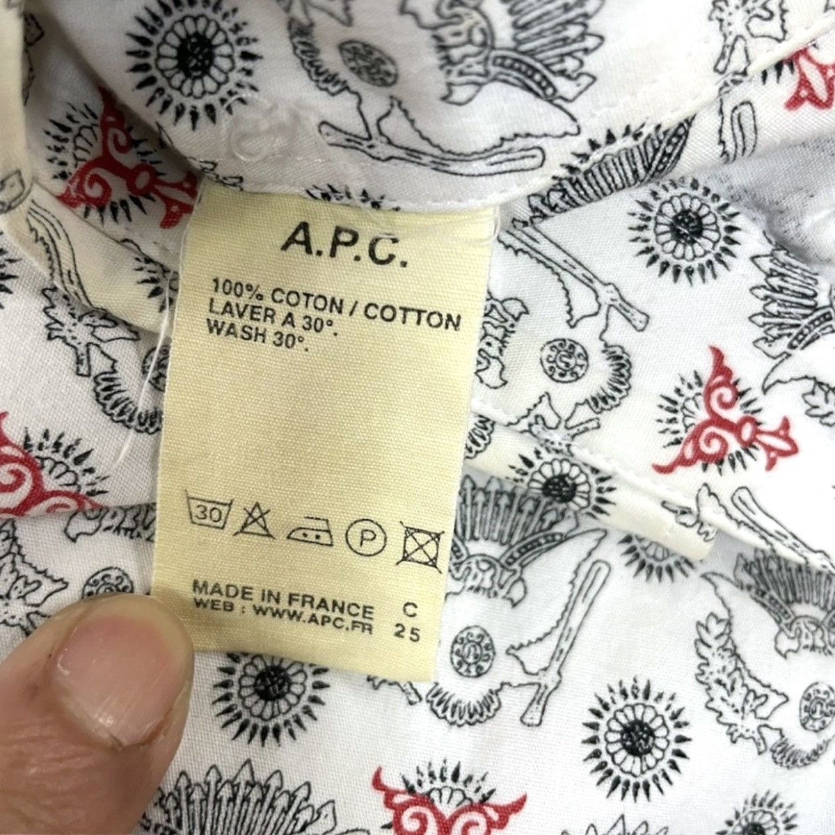 A.P.C. A.P.C. Pocket Button up Shirts Size US M / EU 48-50 / 2 - 6 Thumbnail