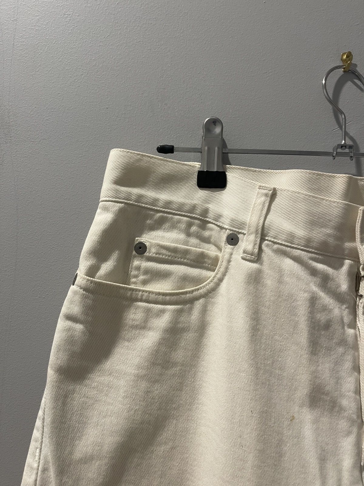 Maison Margiela Maison Margiela White jeans Size US 33 - 6 Thumbnail