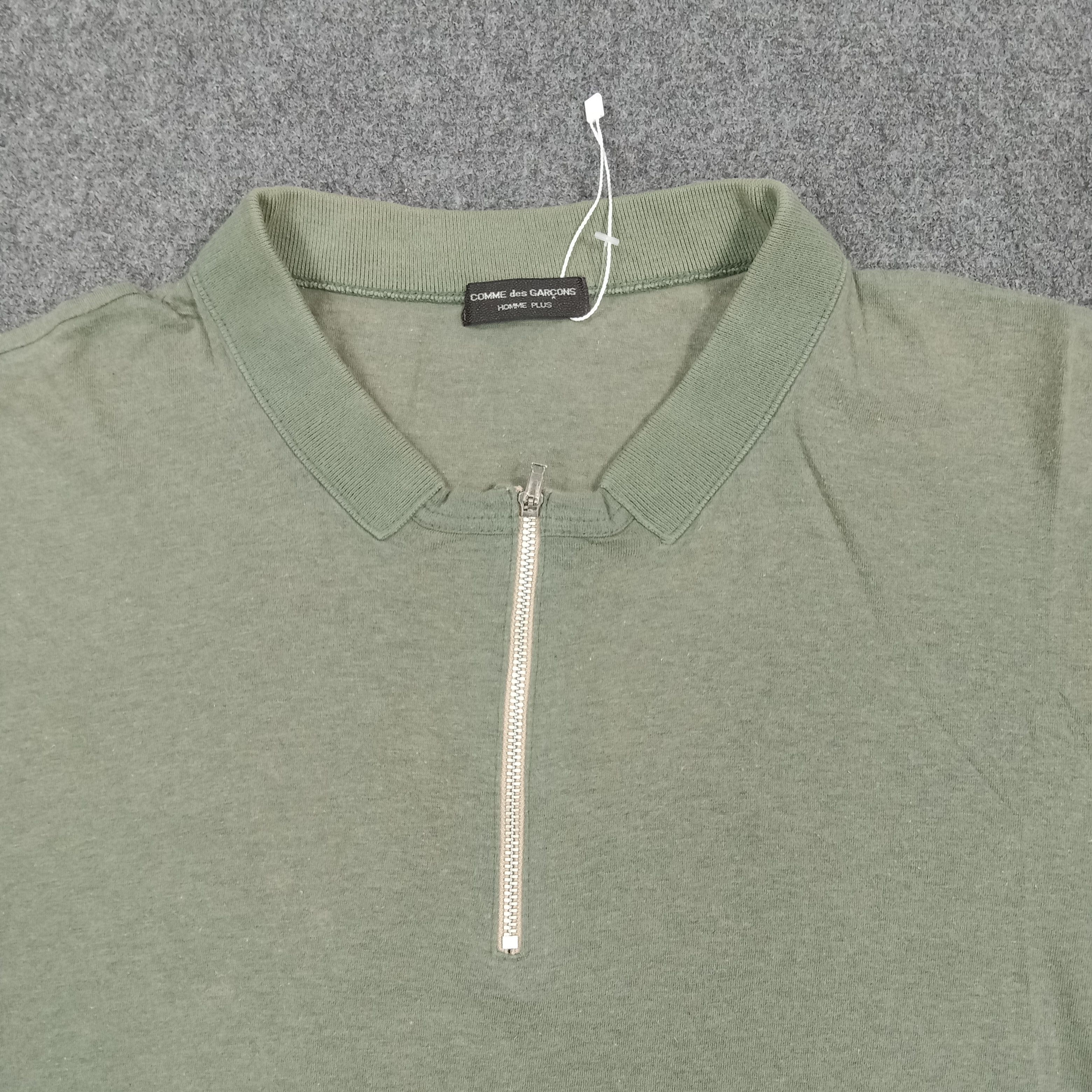 Comme des Garcons Comme des Garçons Homme Plus Halfzip Polos C294N61 Size US L / EU 52-54 / 3 - 2 Thumbnail