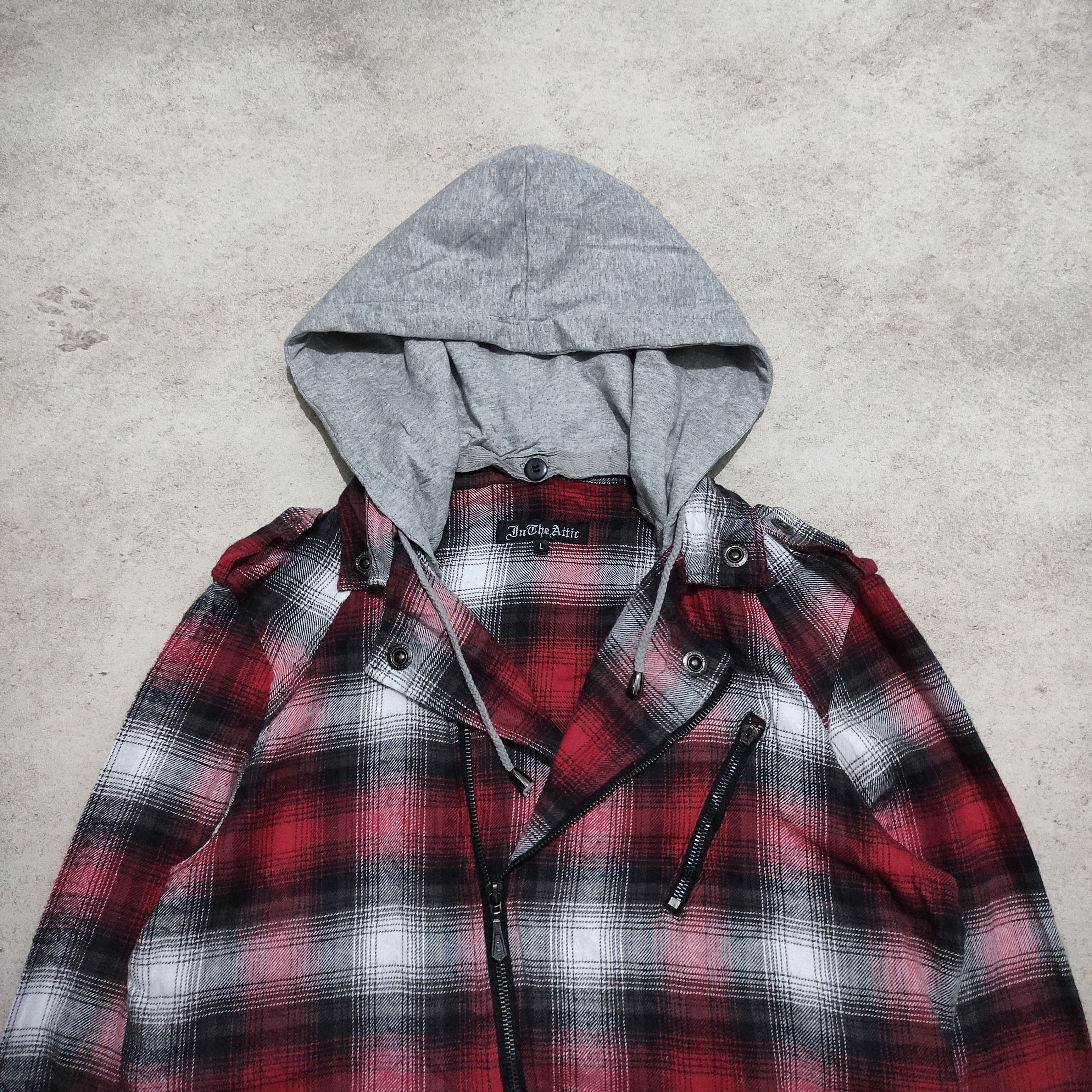 If Six Was Nine In The Attic Bikers Jacket Japanese brand Size US L / EU 52-54 / 3 - 5 Thumbnail