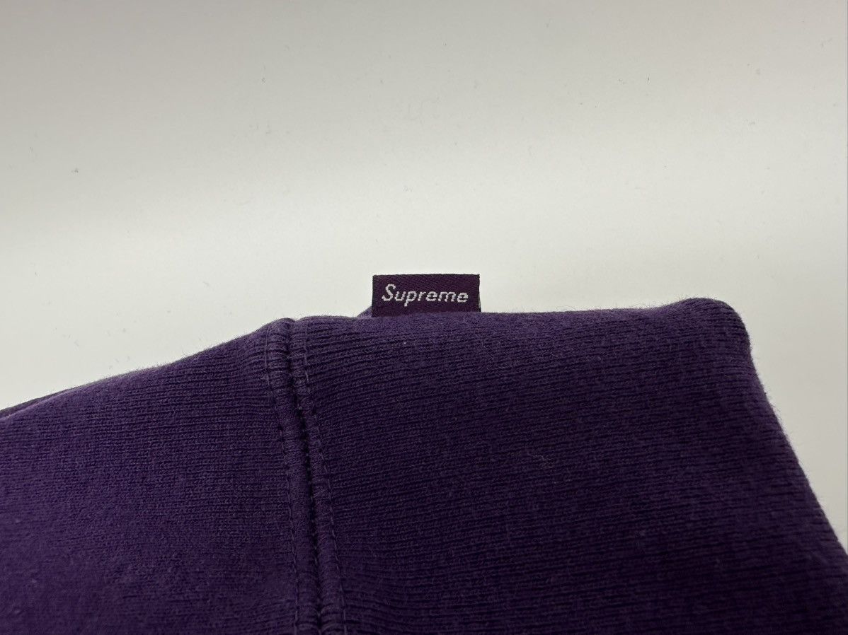 Supreme Supreme Box Logo Hooded Sweatshirt Dark Purple S Size US S / EU 44-46 / 1 - 5 Thumbnail