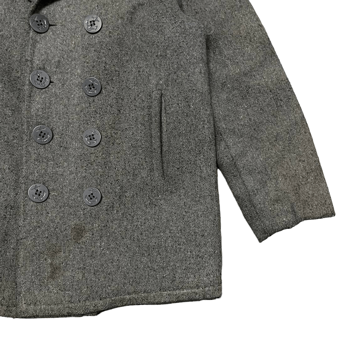 Schott Vintage U.S. 740N Pea Jacket by Schott Wool Coat Size US M / EU 48-50 / 2 - 4 Thumbnail