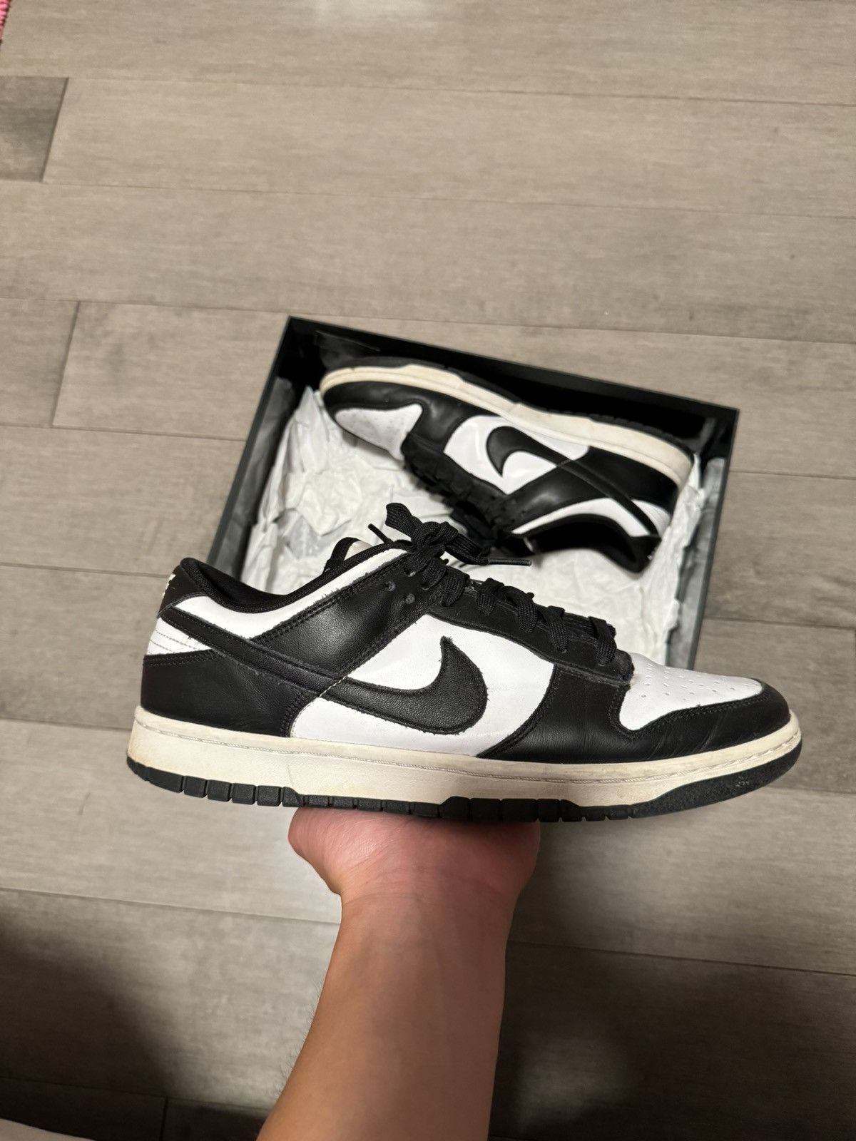 Nike Nike Dunks Low Panda Size US 10.5 / EU 43-44 - 3 Thumbnail