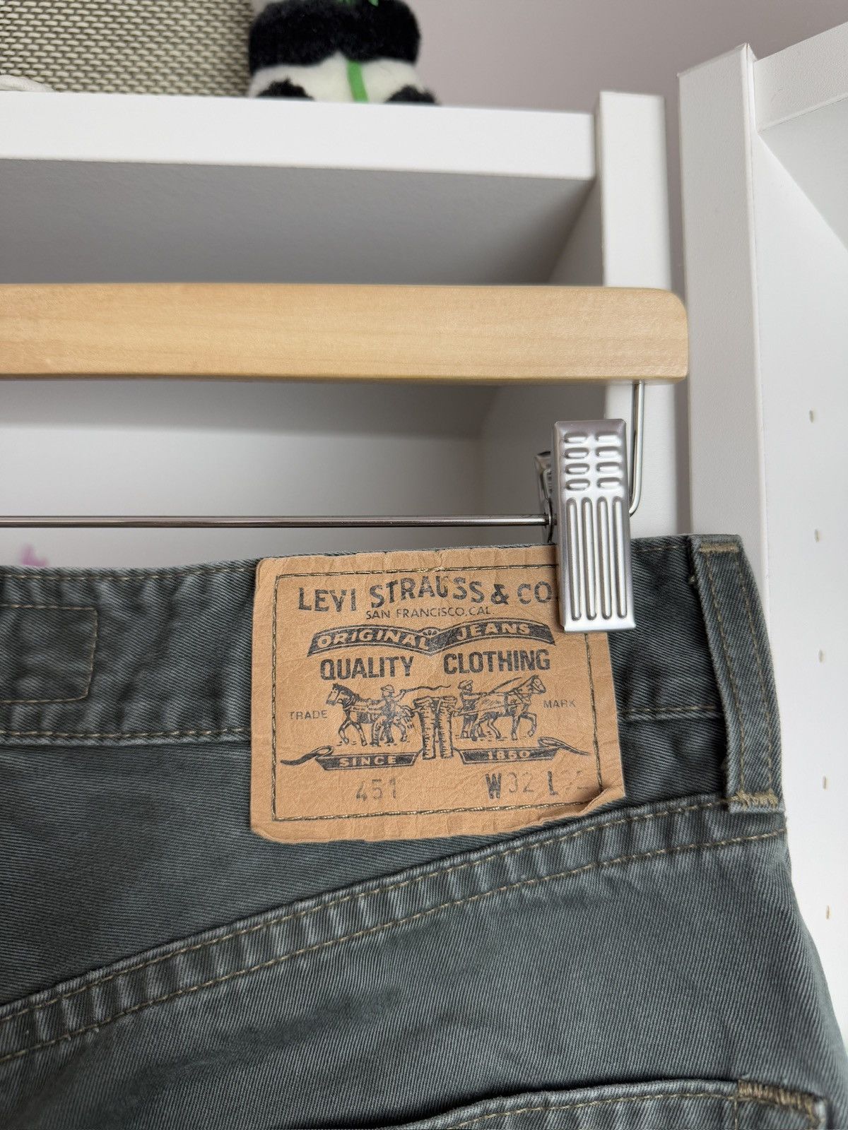 Levi's × Levi's Vintage Clothing Vintage Levi’s 451 pants 32x34 casual streetwear retro usa Size US 32 / EU 48 - 5 Thumbnail