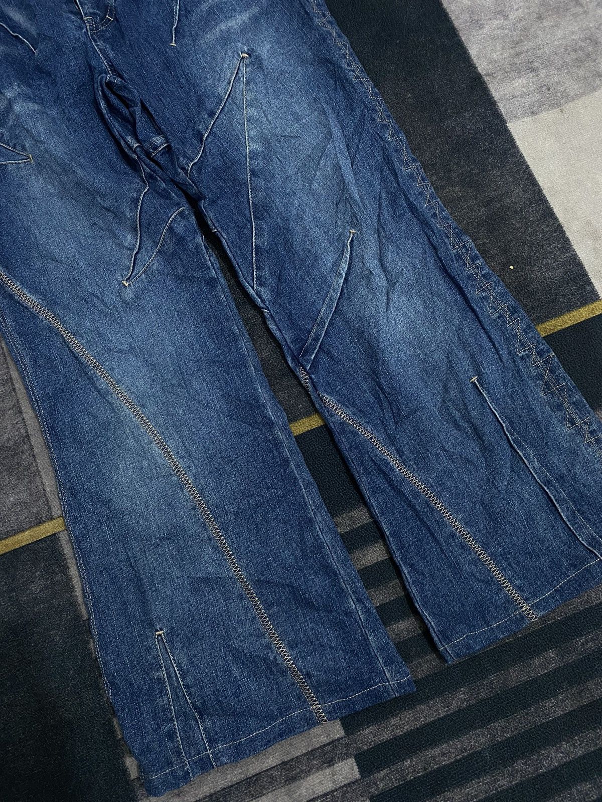 Kapital NEUF CENT NEUF IFSIXWASNINE DENIM PANTS Size US 28 / EU 44 - 5 Thumbnail