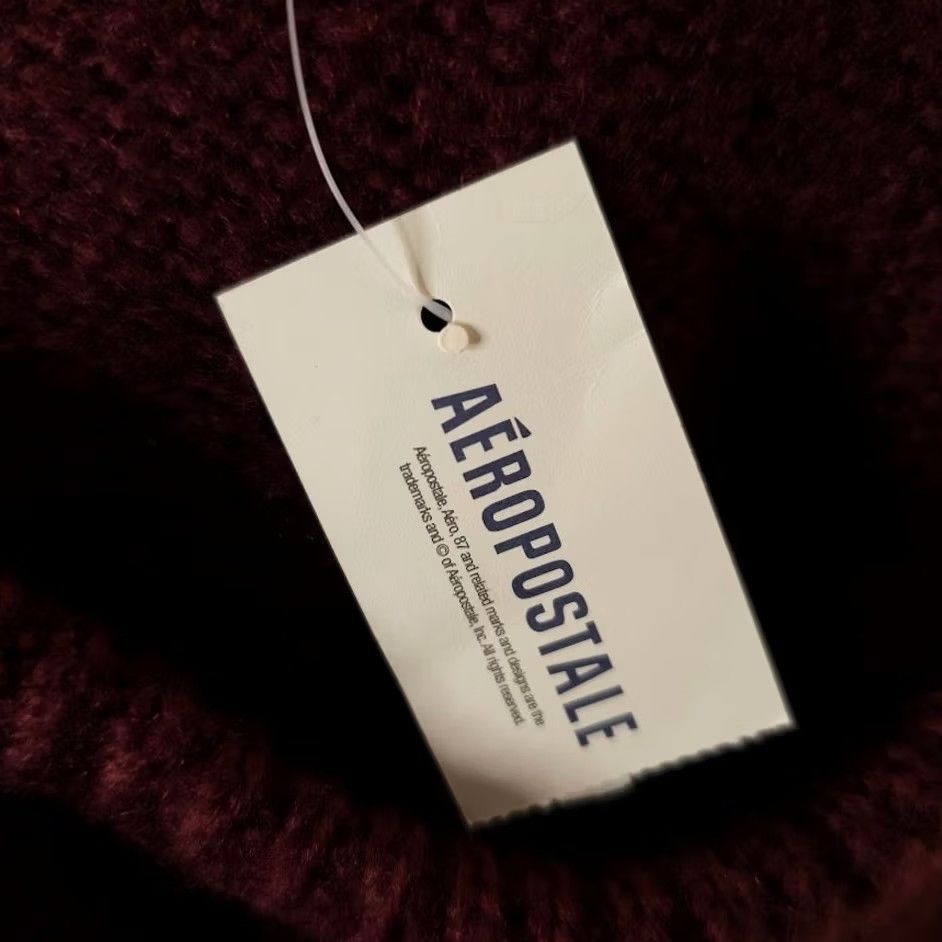Aeropostale VINTAGE Aeropostale Sweater Mens Large Red Brooklyn NYC Crewneck Size US L / EU 52-54 / 3 - 6 Thumbnail