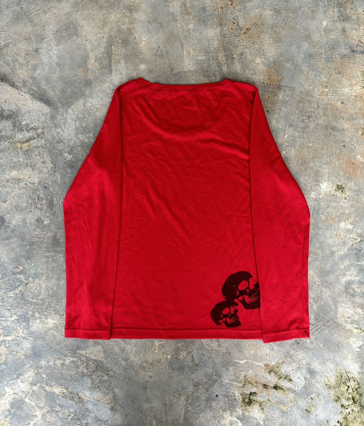 Hysteric Glamour × If Six Was Nine × Japanese Brand Y2k Poem Skull Ifsixwasnine Punk Style Longsleeve Size US L / EU 52-54 / 3 - 4 Thumbnail