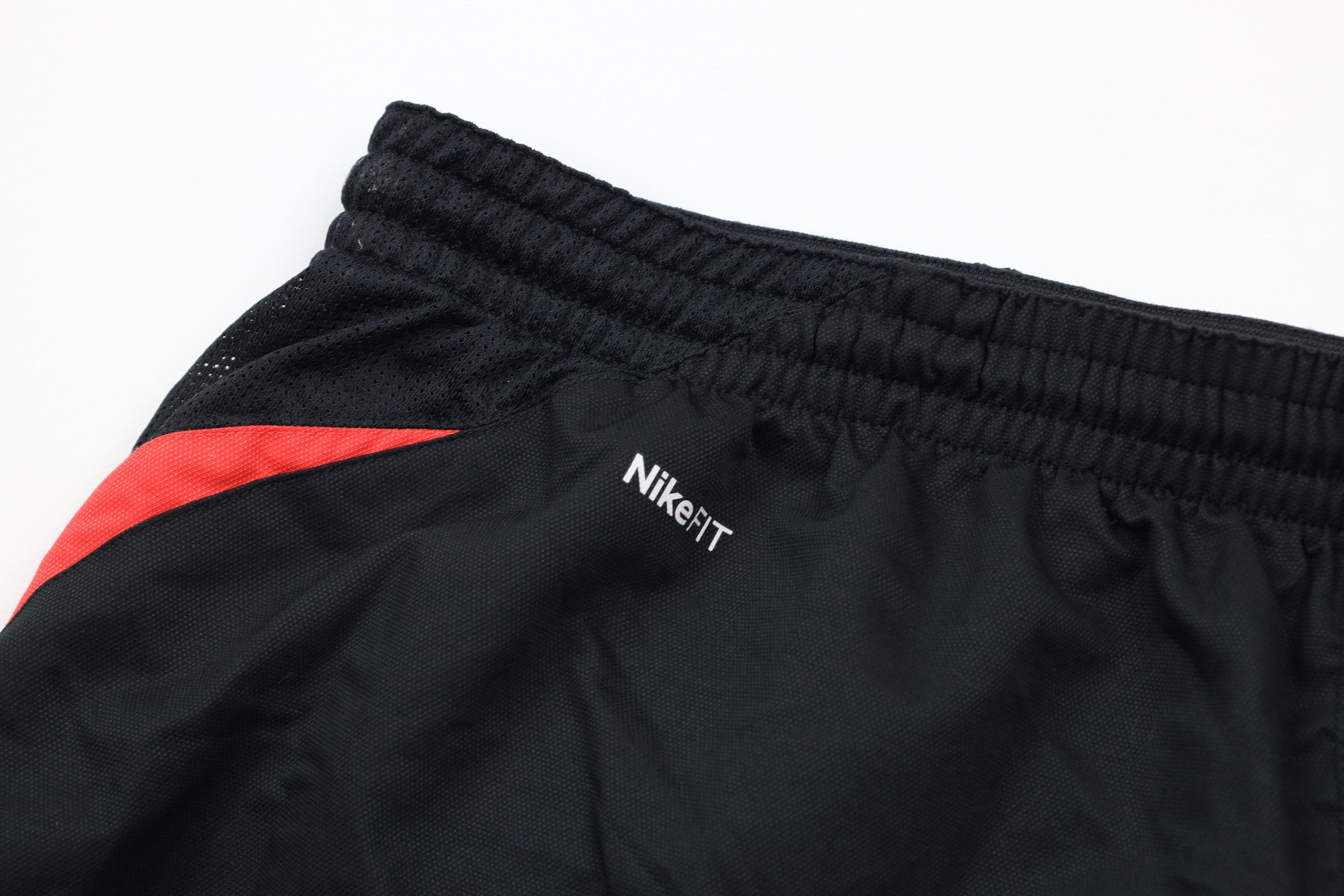 Nike × Vintage Vintage Nike Total 90 Mini Swoosh Lined Soccer Shorts Black Size US 38 / EU 54 - 6 Thumbnail