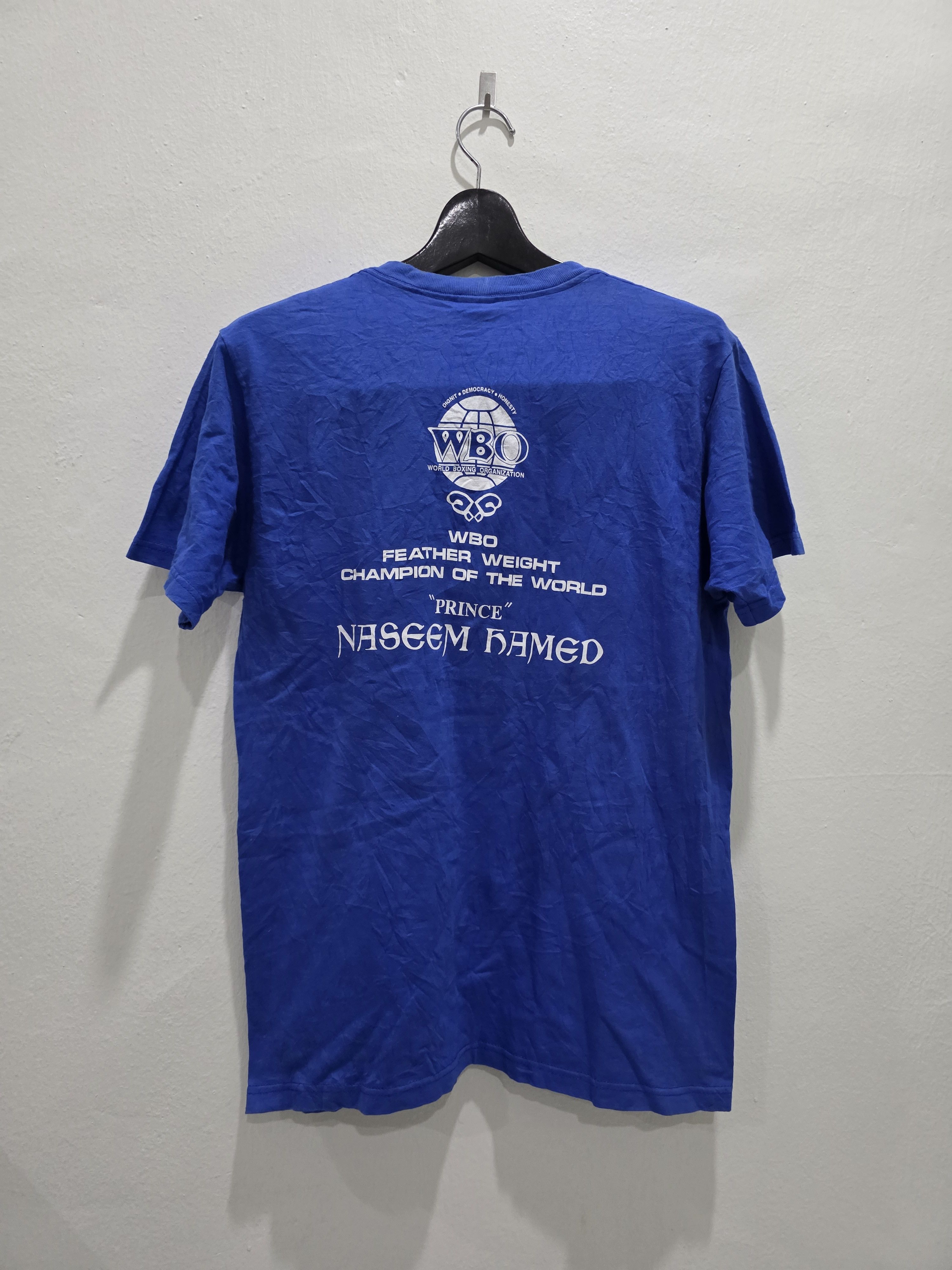 Vintage Rare!! Vintage 90s Prince Naseem Boxing Legendery Tshirt Size US M / EU 48-50 / 2 - 1 Thumbnail