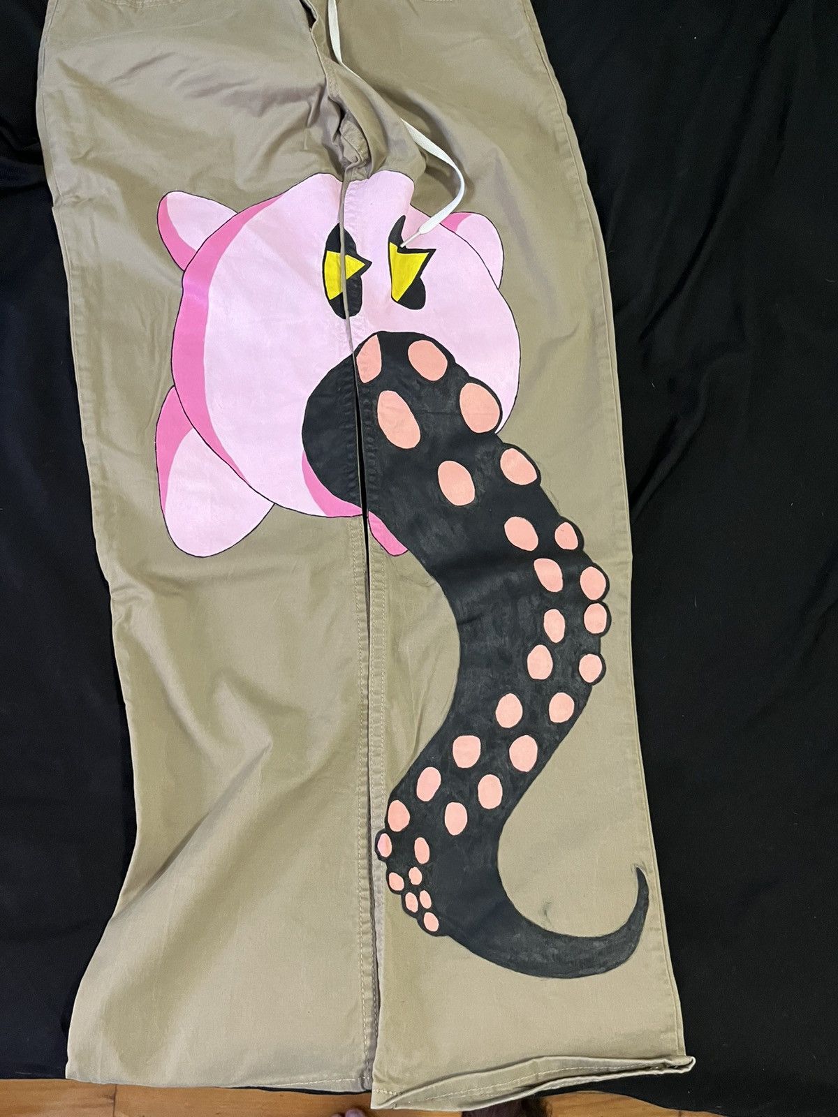 Wrangler Wrangler cargo pants kirby custom paint Size US 32 / EU 48 - 5 Thumbnail
