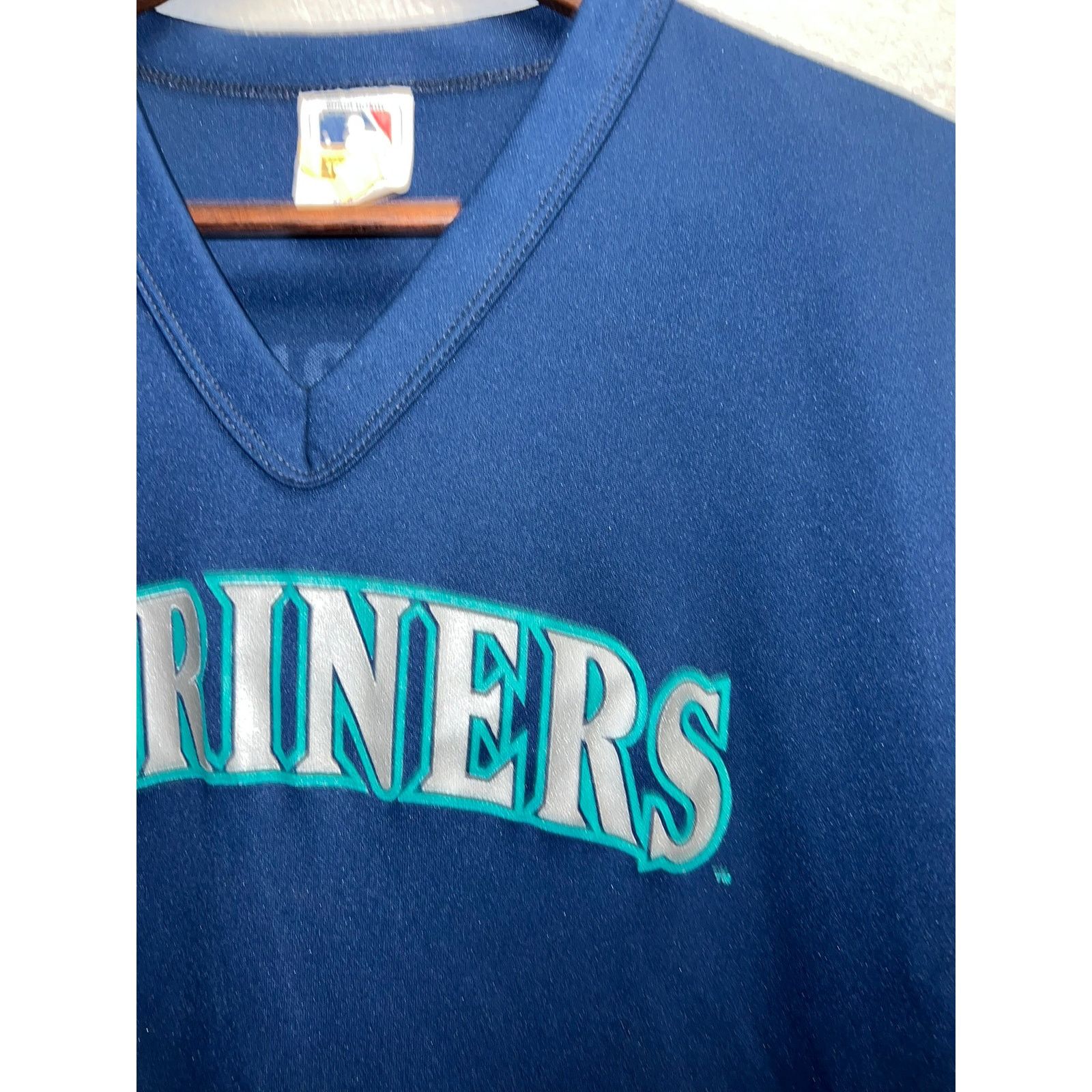 Majestic Vintage Seattle Mariners Majestic Jersey Top MLB Baseball L Size US L / EU 52-54 / 3 - 3 Thumbnail