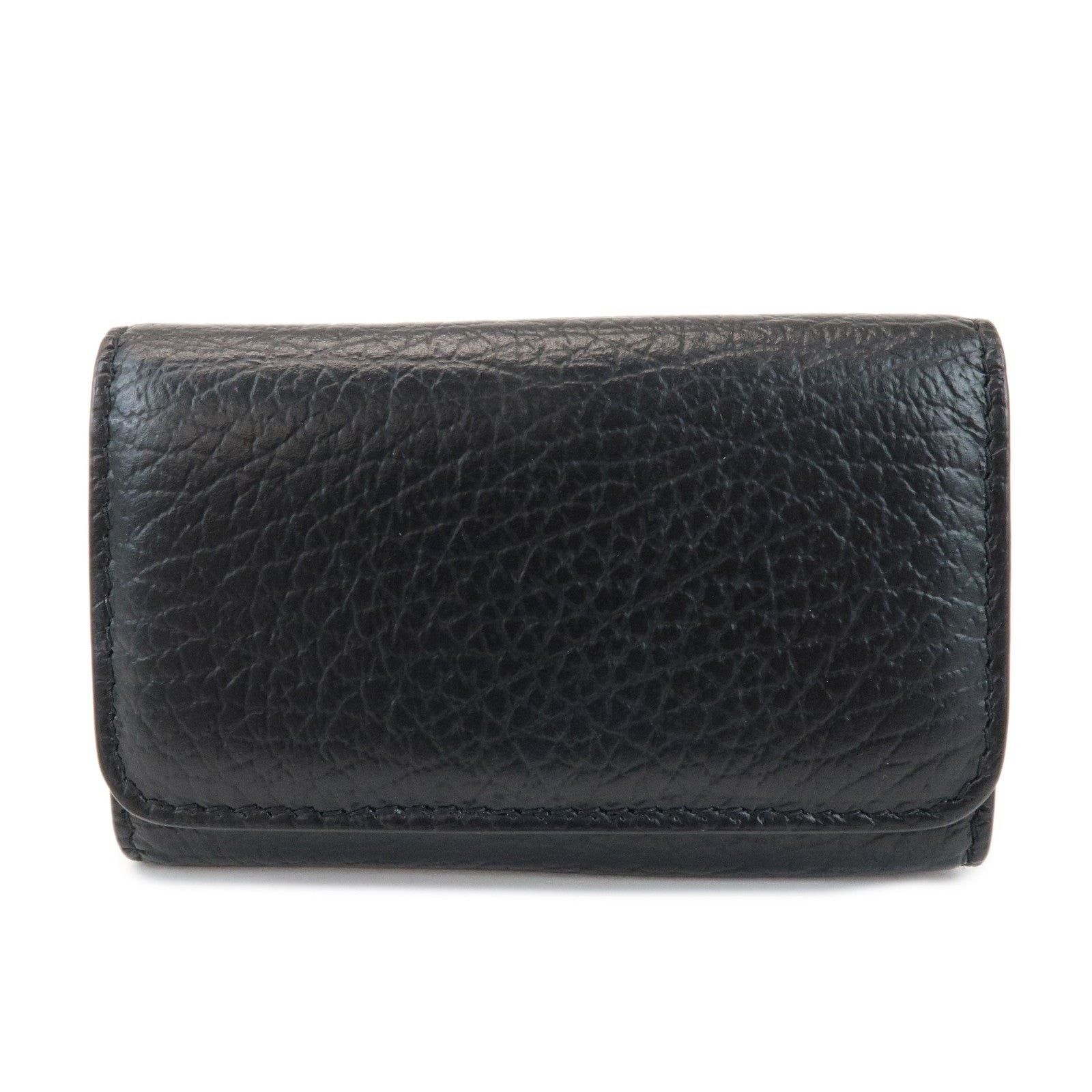Maison Margiela Maison Margiela Calfskin Key Holder Black Size ONE SIZE - 1 Thumbnail