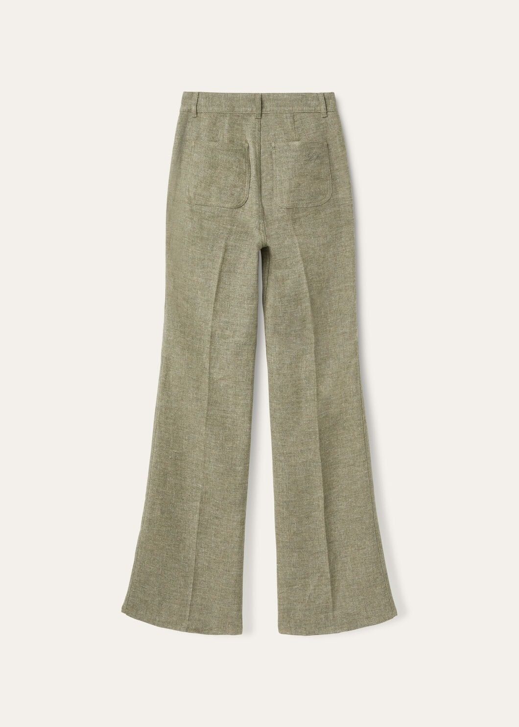 Loro Piana o1srvl11e0825 FAO6463 Danbeth Pant in Light Green Size 28" / US 6 / IT 42 - 6 Thumbnail