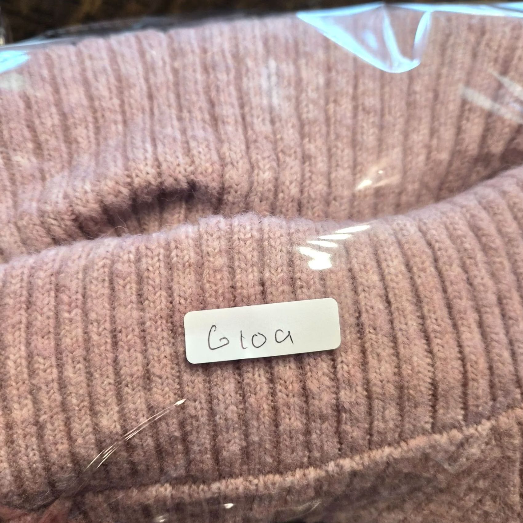Old Navy Old Navy Womens Sweater Cropped GO-Recycled Pink Size Small Ribbed Pullover Turtleneck Long Sleeve Knit Size S / US 4 / IT 40 - 8 Thumbnail