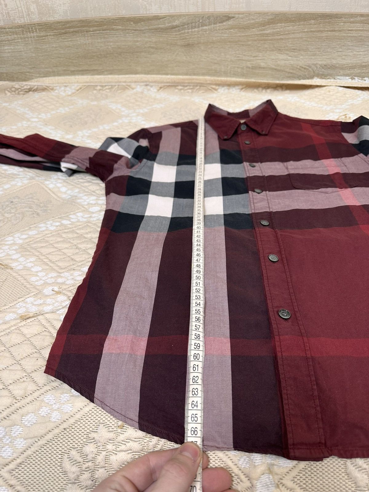 Burberry 🔥 Burberry Brit Nova Check Long Sleeve Shirt Button Up Rare Size US S / EU 44-46 / 1 - 11 Thumbnail