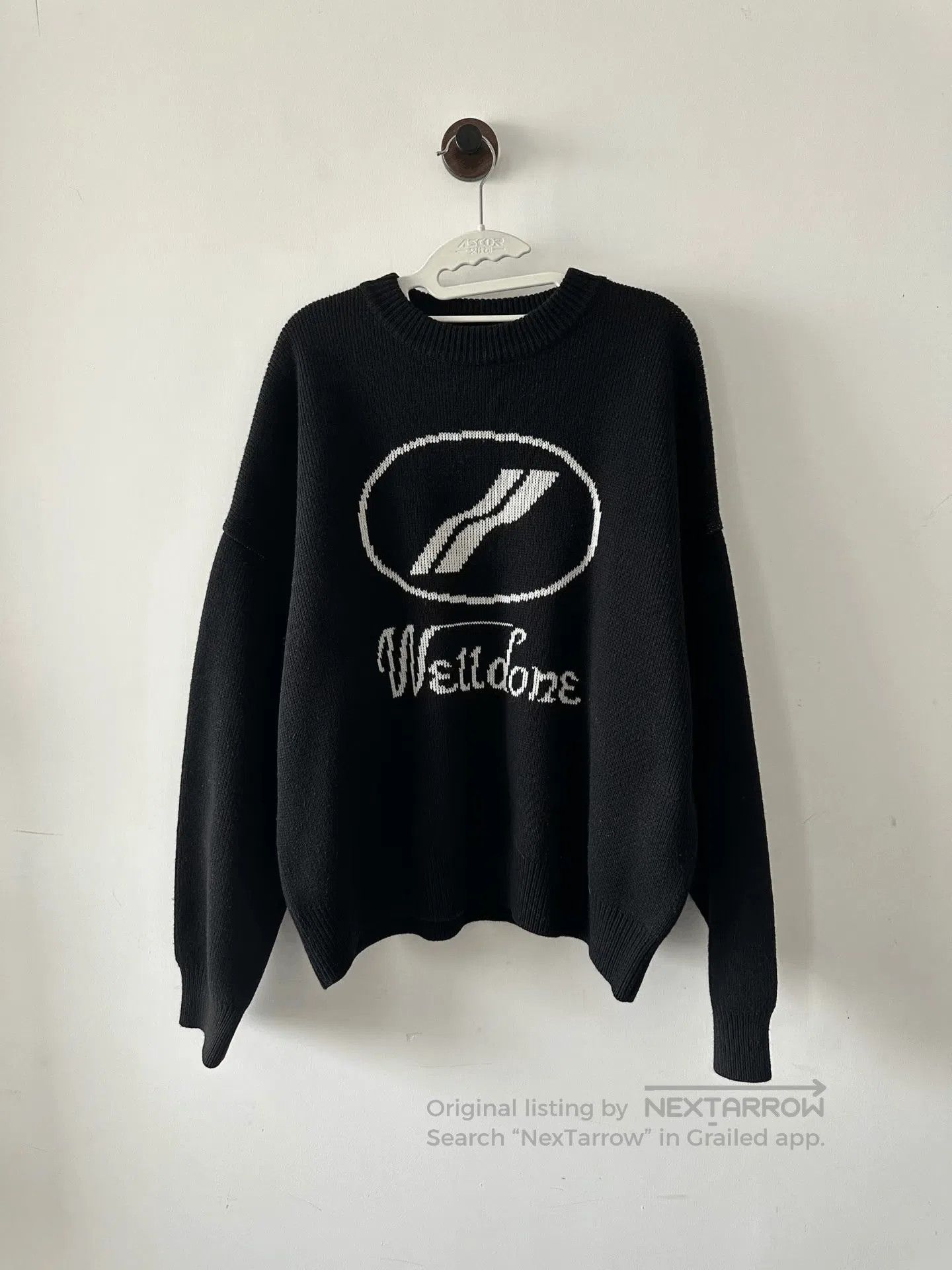 WE11DONE we11done Big Logo Sweater. Size US S / EU 44-46 / 1 - 1 Thumbnail