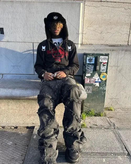 Japanese Brand Kotomi x Misa Y2k Retro Oversized Punk Retro Hip Hop Jeans Size US 38 / EU 54 - 5 Thumbnail