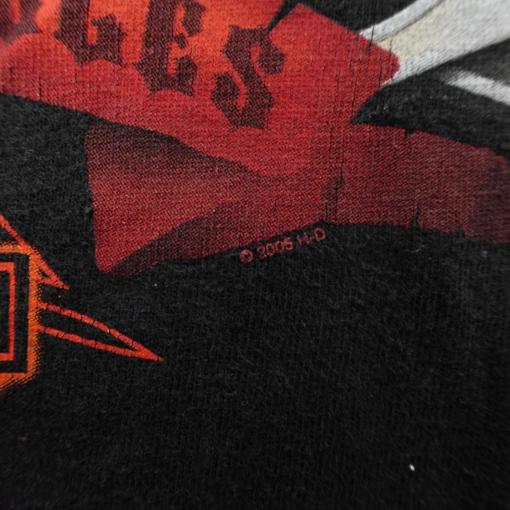Harley Davidson VINTAGE Harley-Davidson Motorcycle Shirt Men’s XL Black Graphic Print Biker Y2K Size US XL / EU 56 / 4 - 4 Thumbnail