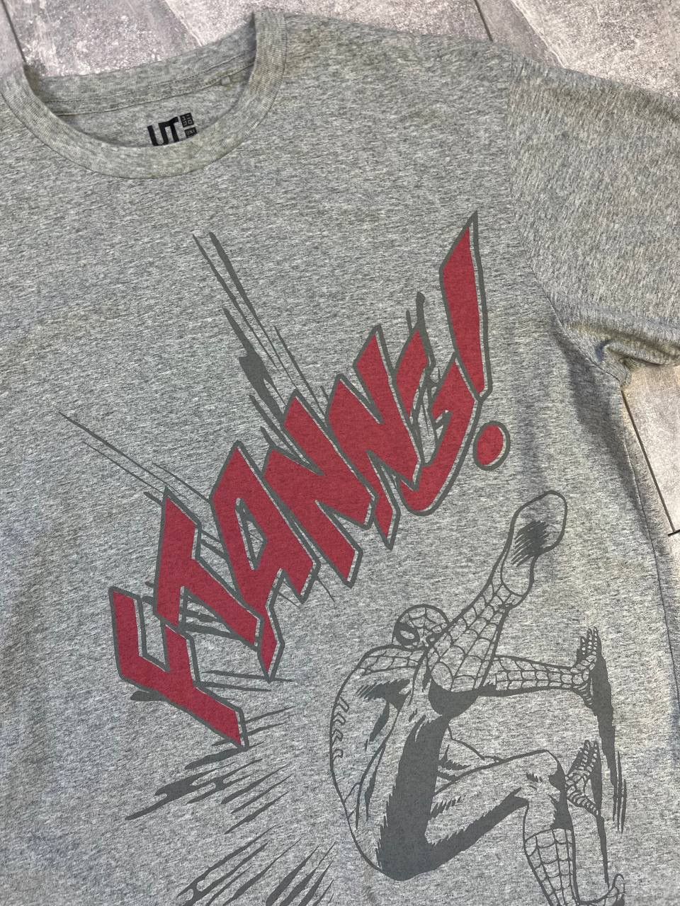 Uniqlo Men’s Uniqlo x marvel grey tee Size US S / EU 44-46 / 1 - 2 Thumbnail