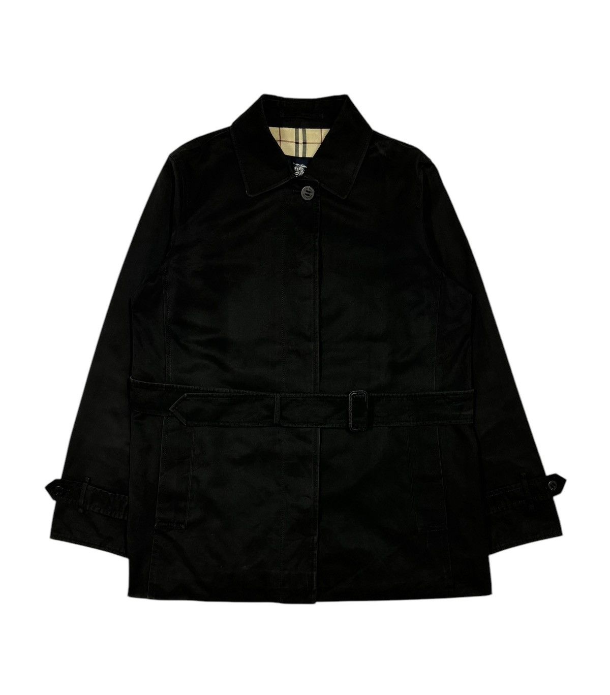 Burberry Authentic🔥Burberry London Parka Black Novacheck Inner Jacket Size US S / EU 44-46 / 1 - 4 Thumbnail