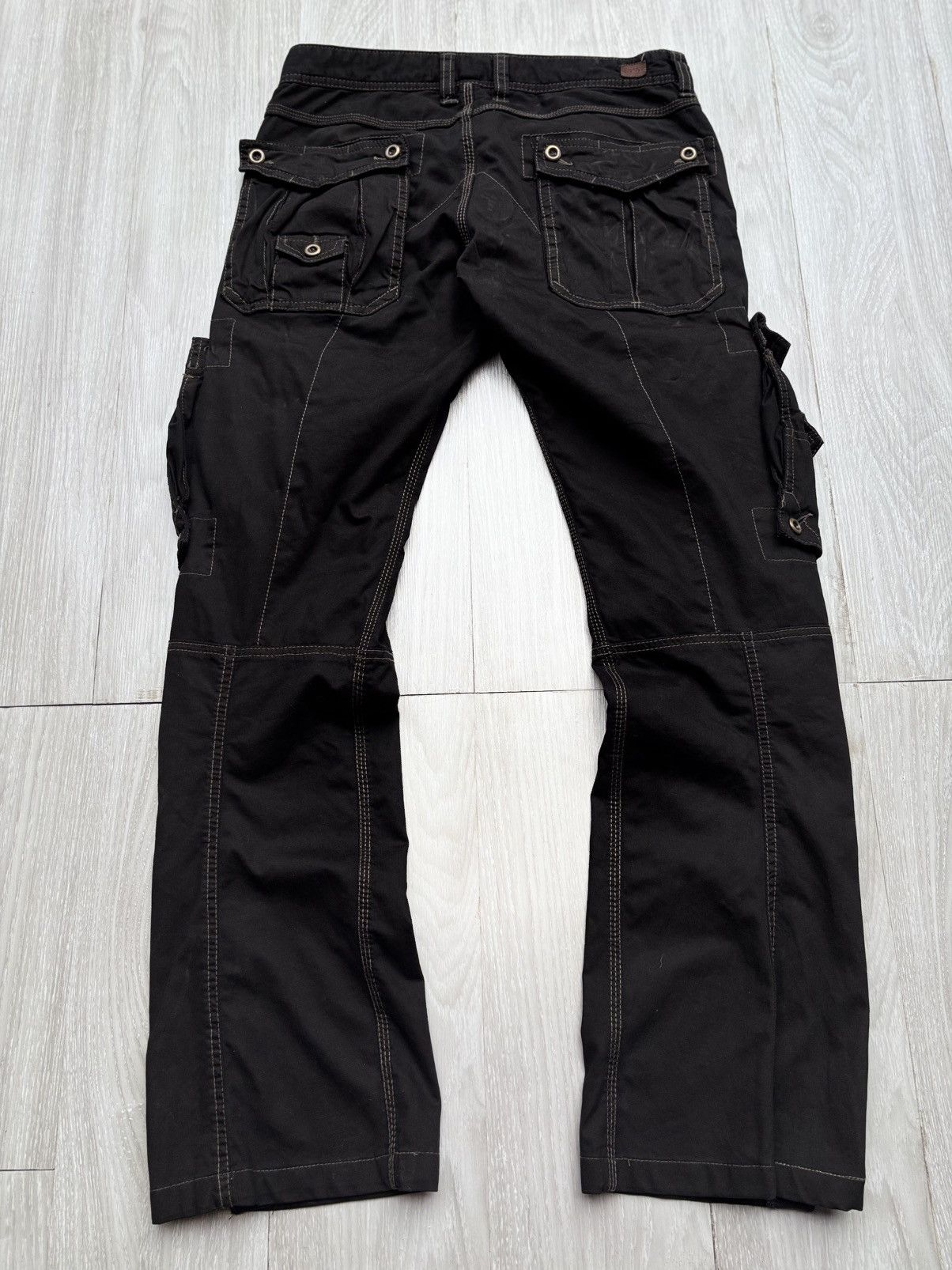 Nicole Club lace up flare cargo pants Size US 29 - 6 Thumbnail