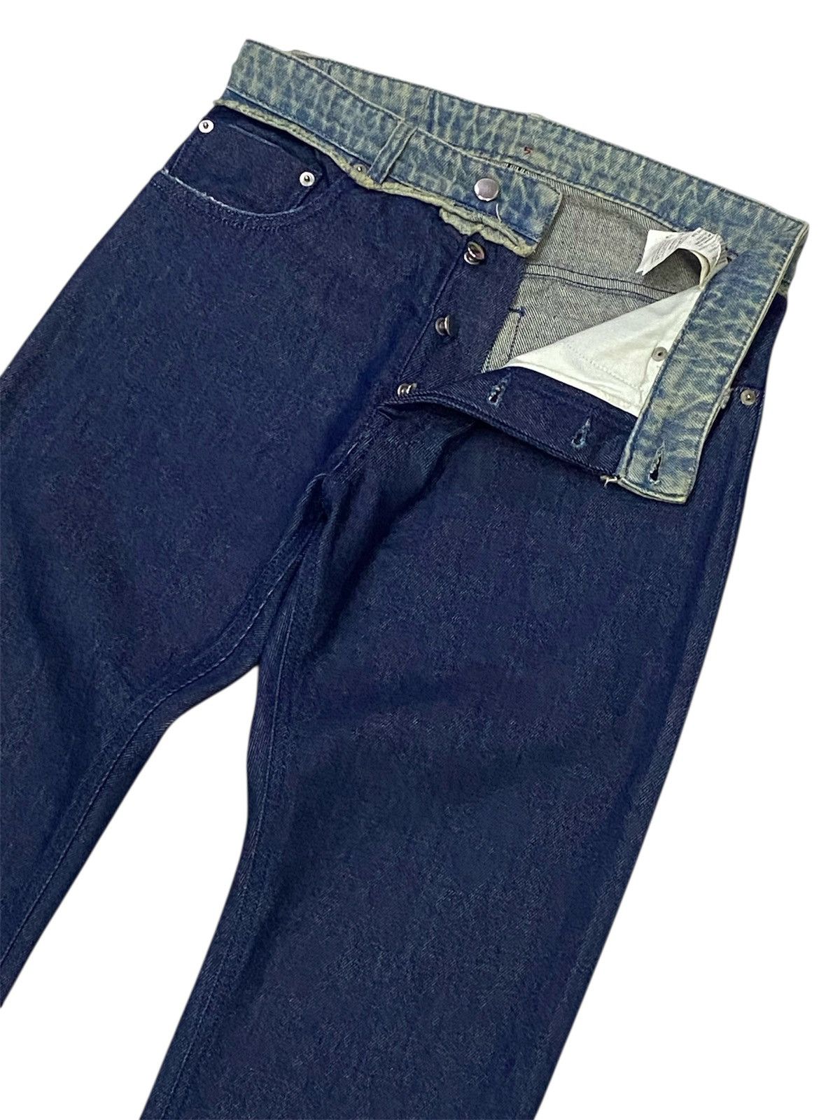 Maison Margiela Maison Martin Marglela Hem faux fur Jeans Pants Size 29" - 4 Thumbnail