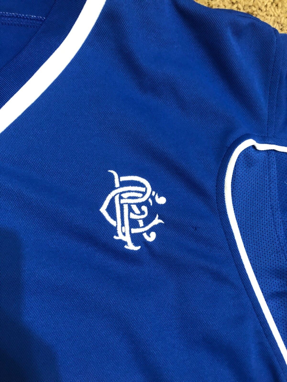 Nike Rangers FC 99/00/01 Nike Home Football Soccer Jersey Shirt M Size US M / EU 48-50 / 2 - 4 Thumbnail