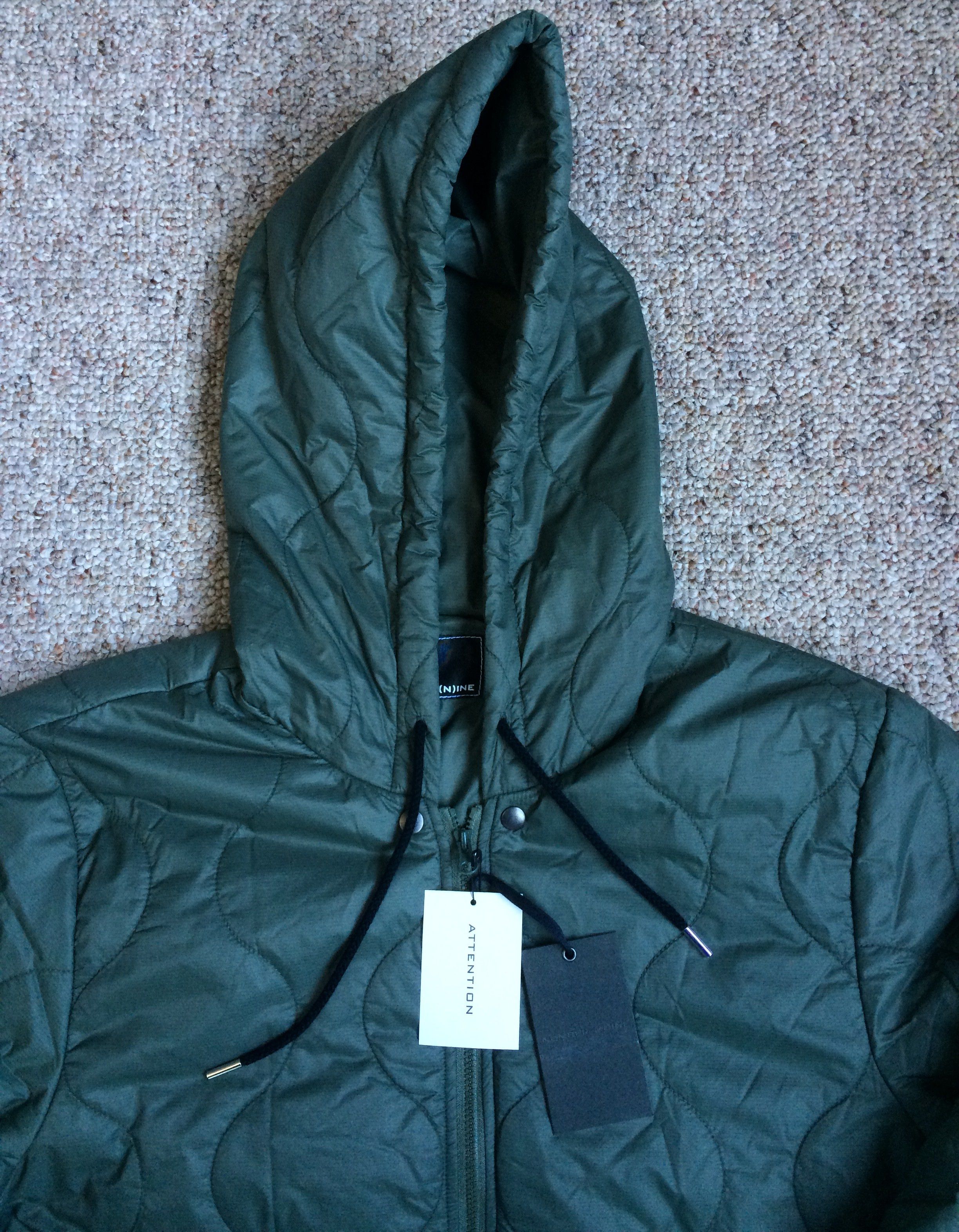 Number (N)ine NEW F/W 2021 Number (N)ine Quilted Jacket Size US XL / EU 56 / 4 - 2 Thumbnail