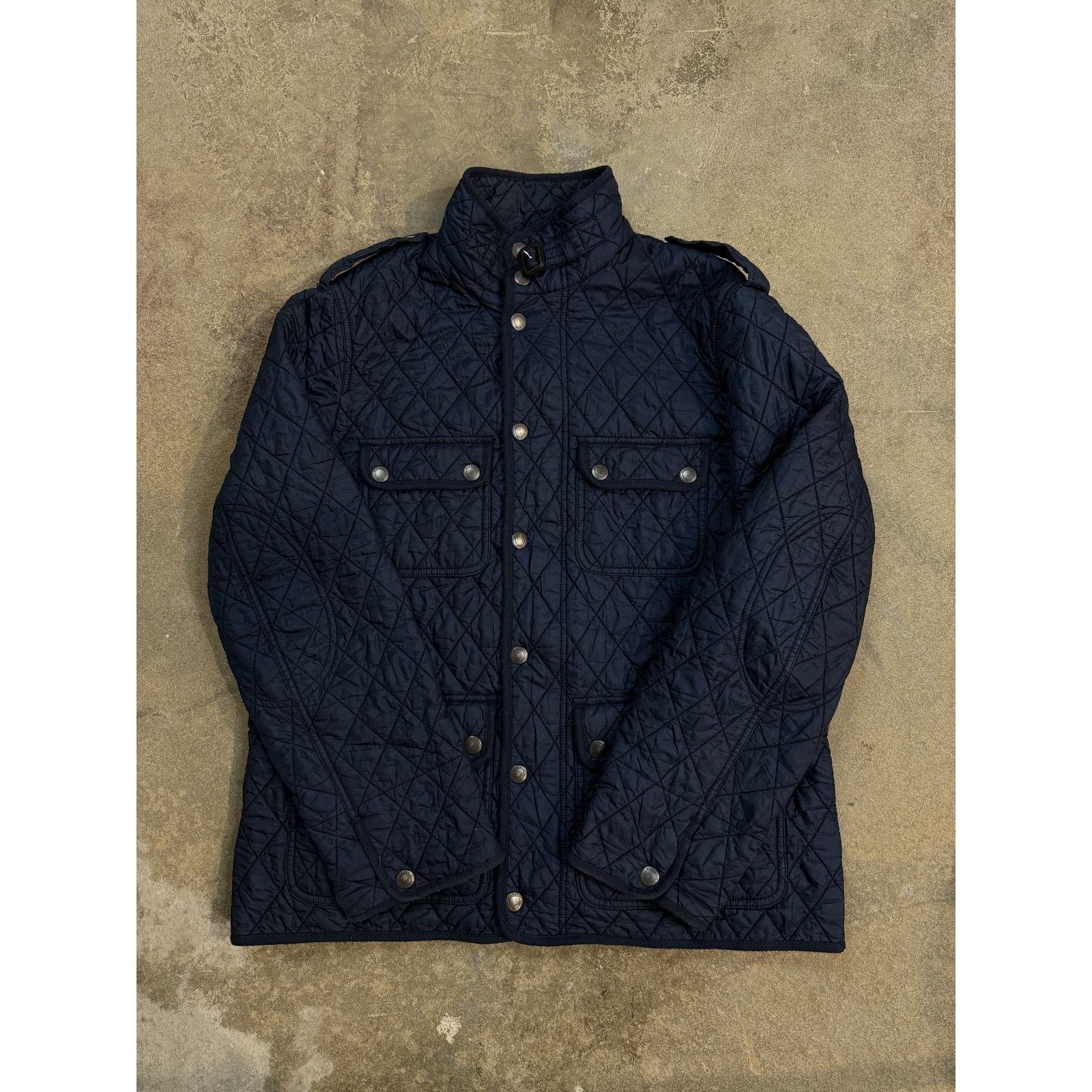 Burberry Burberry Jacket Navy Used XL Size US XL / EU 56 / 4 - 1 Thumbnail