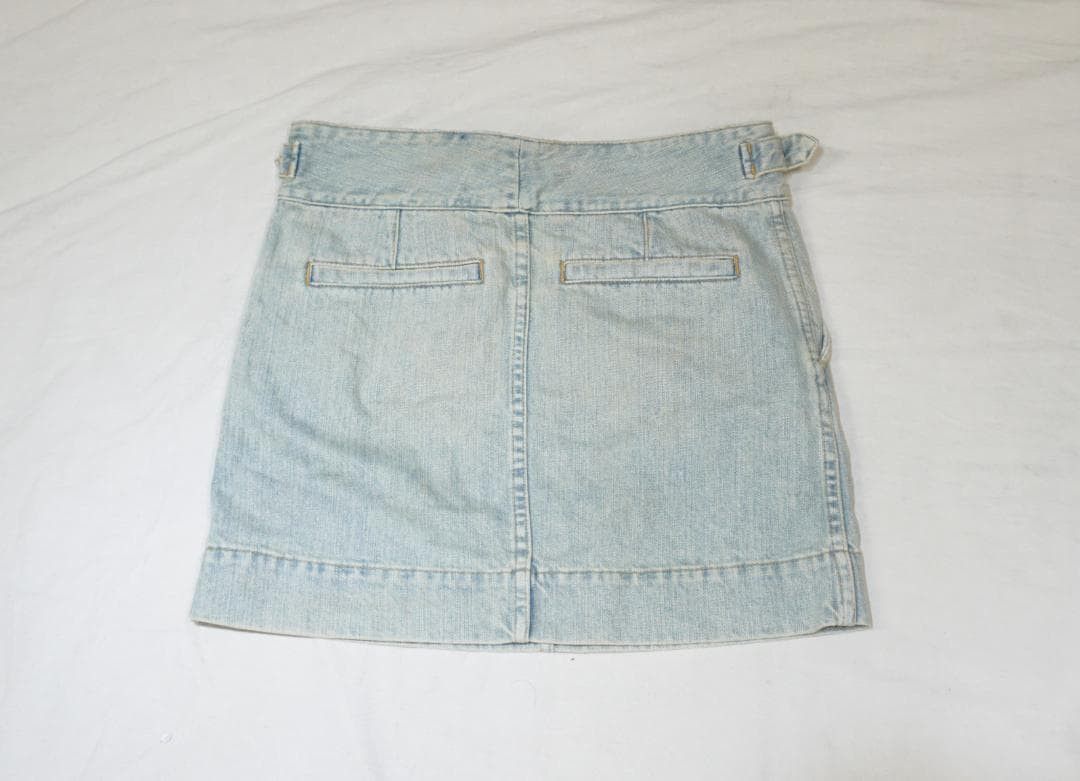 Vintage 00's 新品 Ralph Lauren デニムミニスカート Size US L / EU 52-54 / 3 - 7 Thumbnail