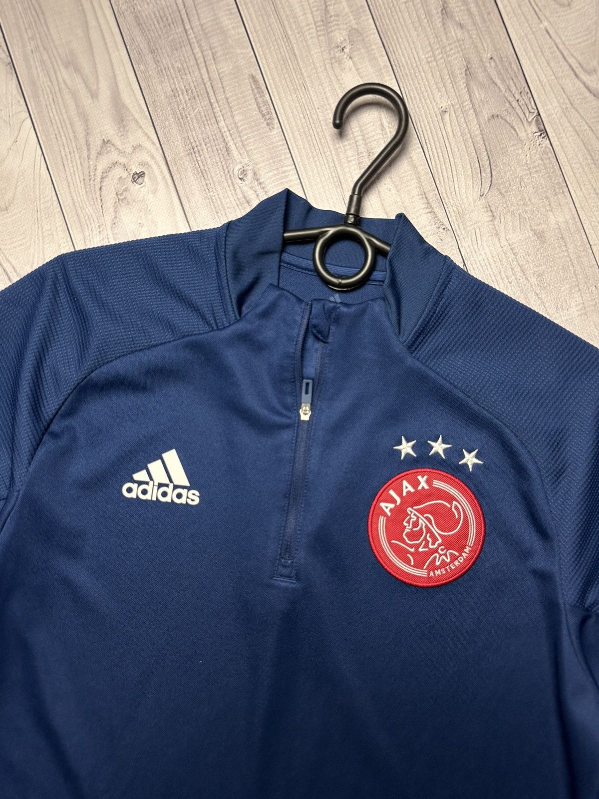 Vintage Adidas Ajax soccer sweatshirt size M Size US M / EU 48-50 / 2 - 3 Thumbnail