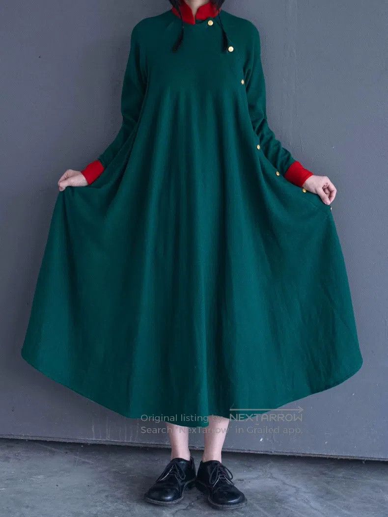 Kenzo Kenzo Early runway wool dress Size M / US 6-8 / IT 42-44 - 3 Thumbnail