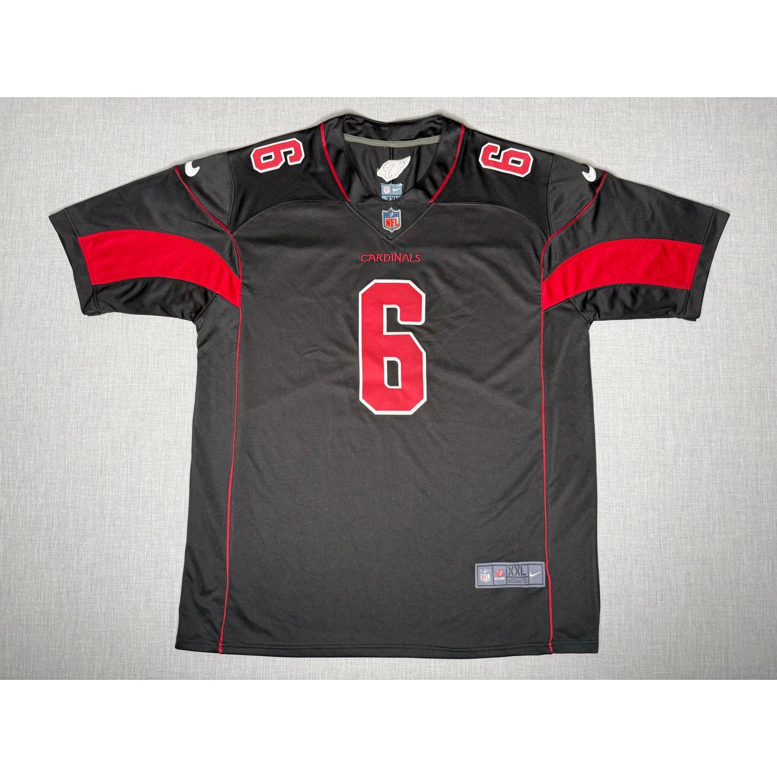 NFL × Nike Arizona Cardinals James Conner #6 Nike Football Jersey 2XL Size US XXL / EU 58 / 5 - 1 Thumbnail